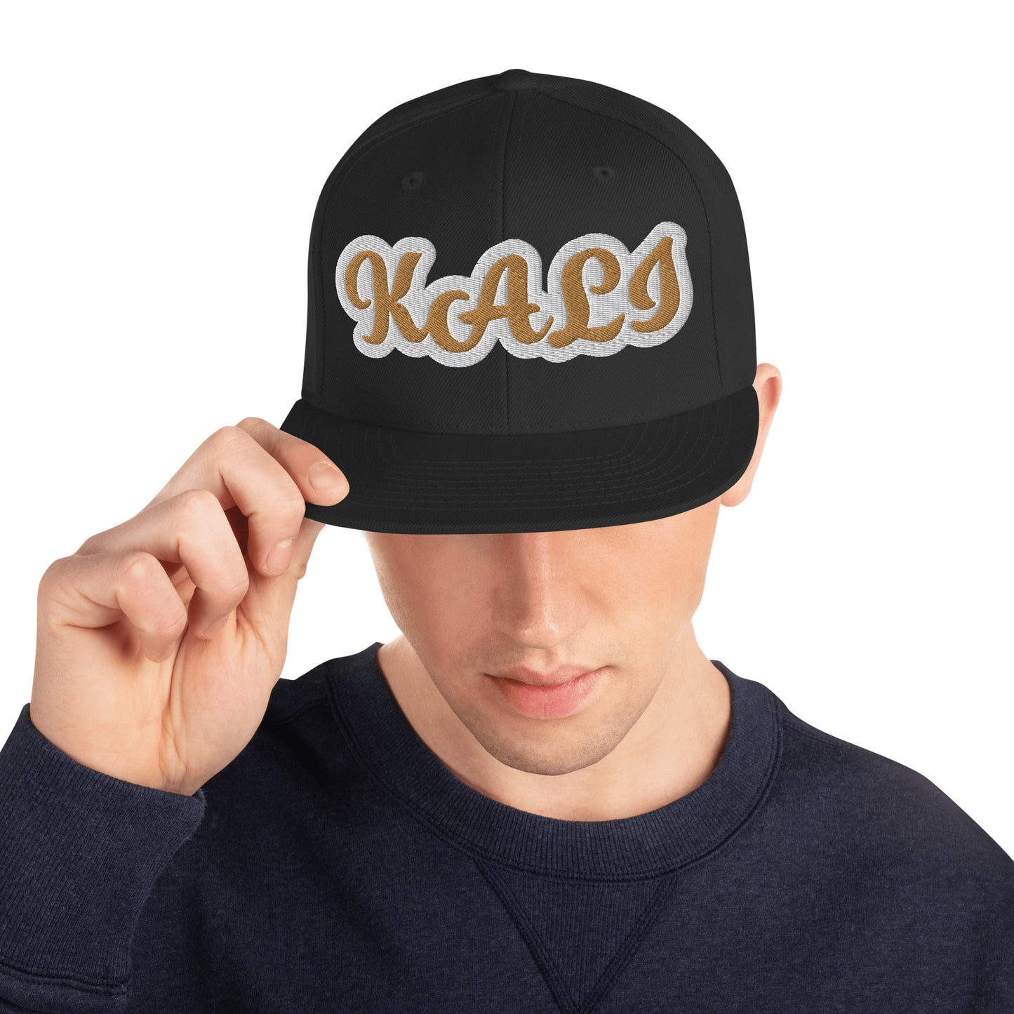 KALI 1 Reverse Script Snapback hat