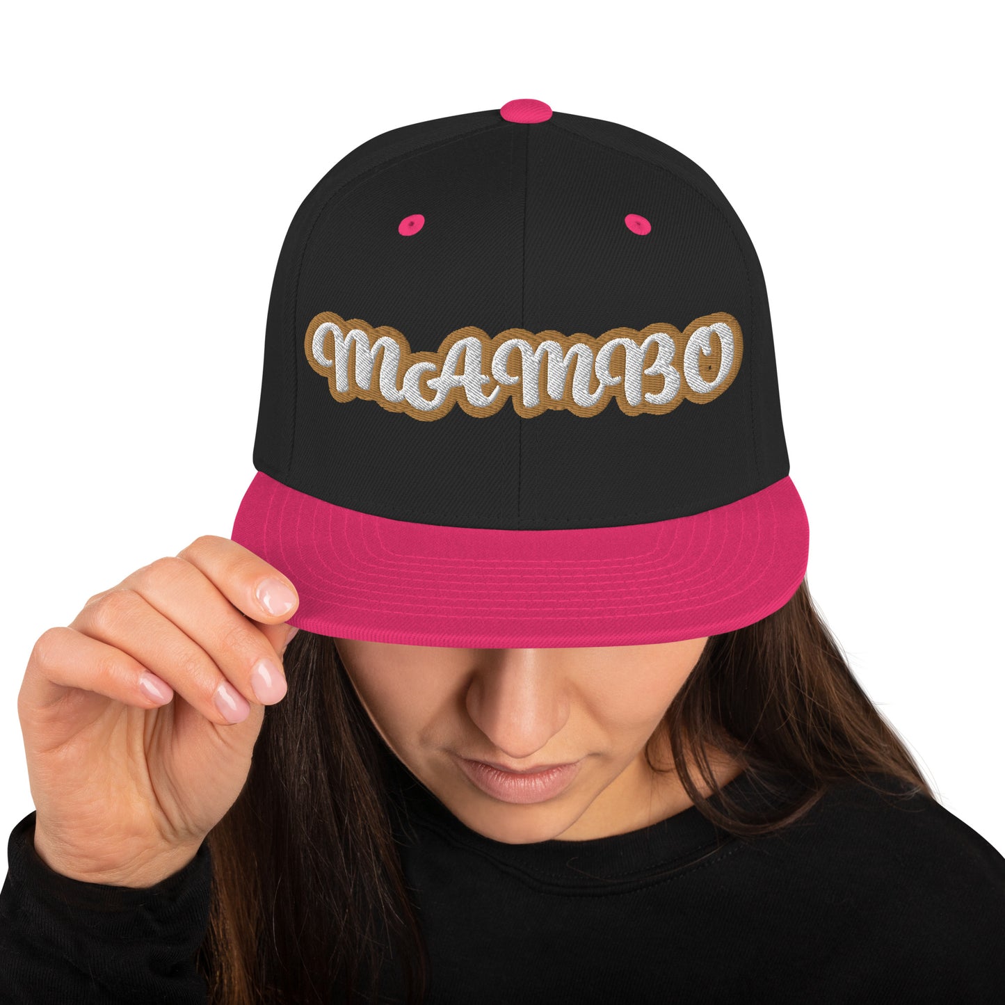 MAMBO 1 Script Snapback hat