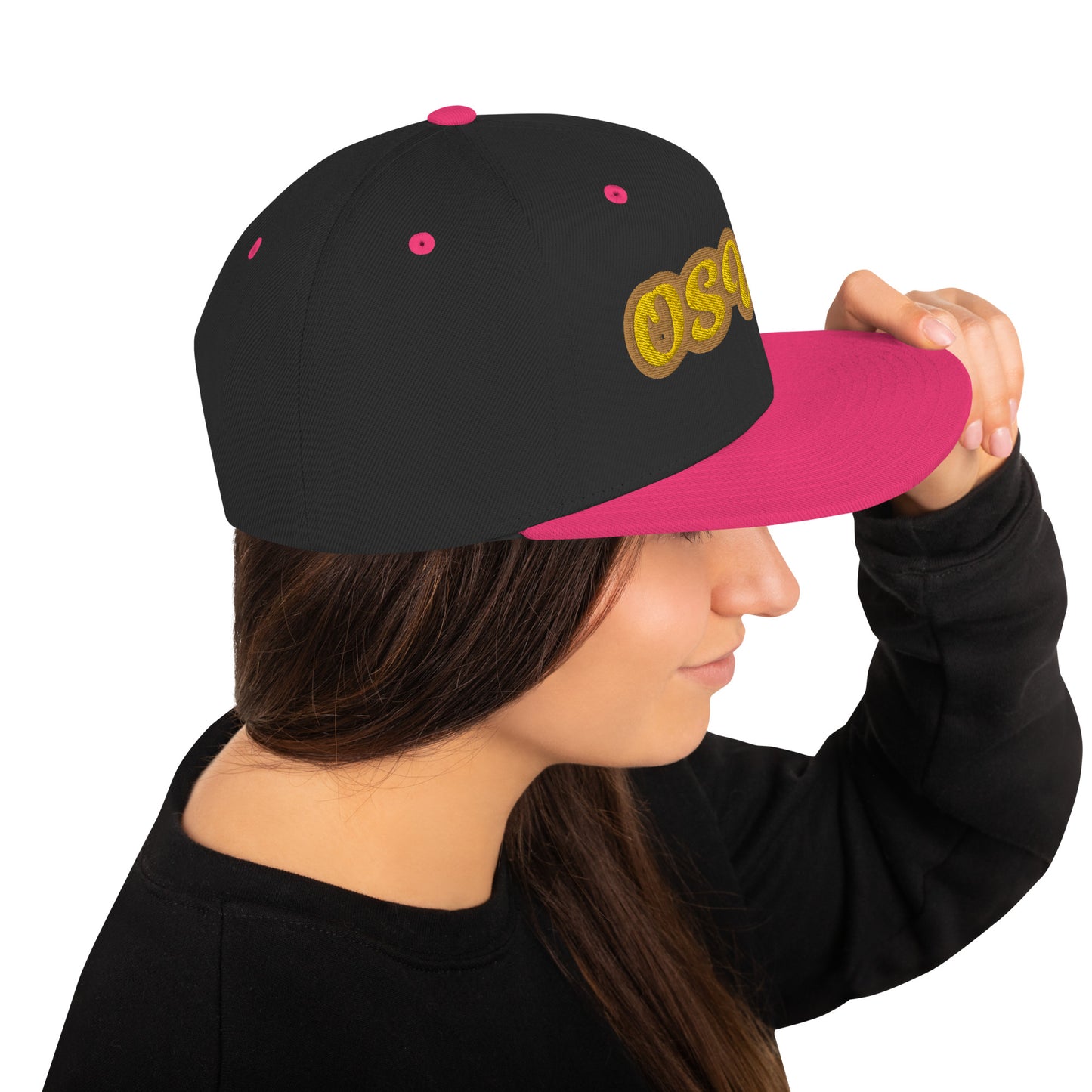 Osun Isese Script Snapback Hat