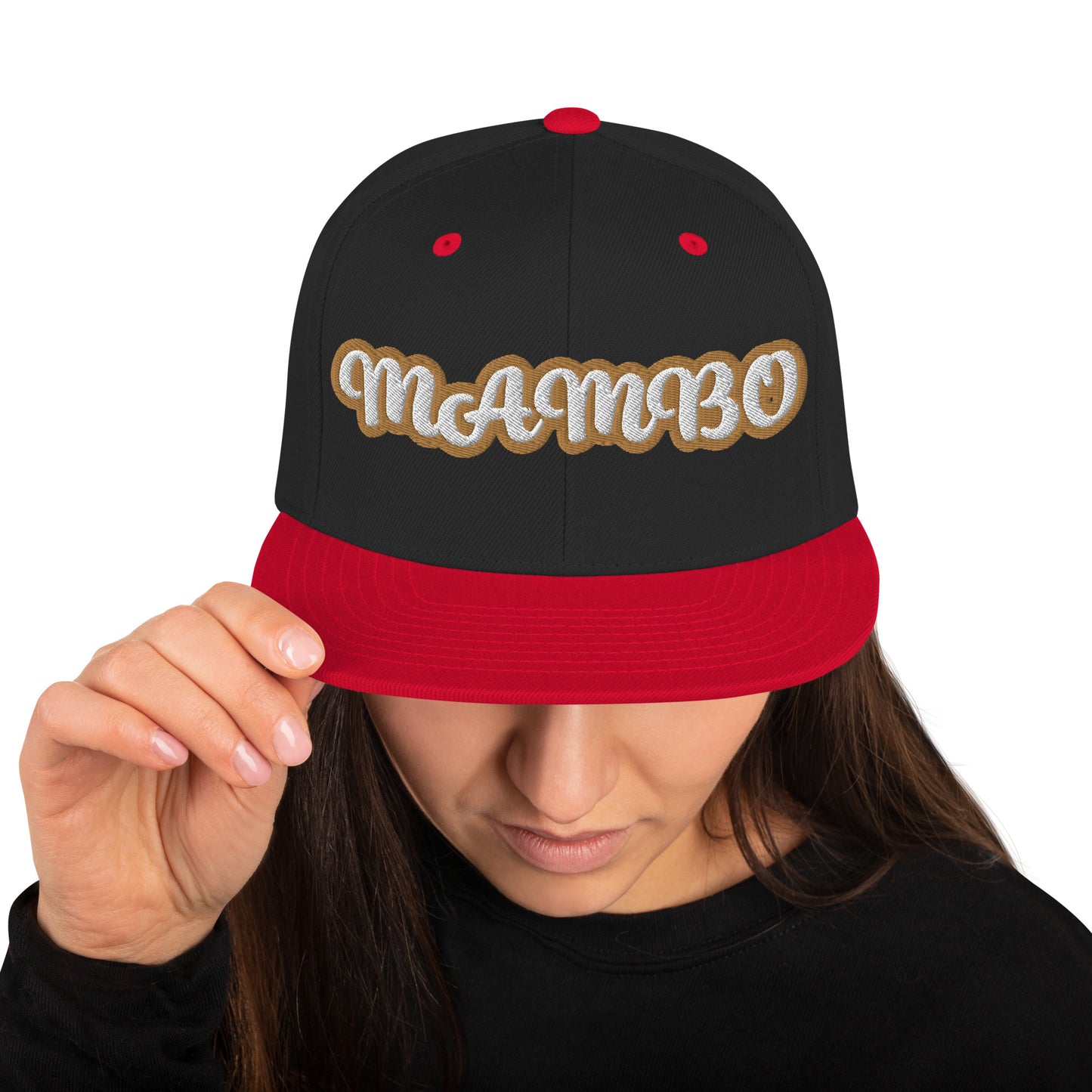MAMBO 1 Script Snapback hat