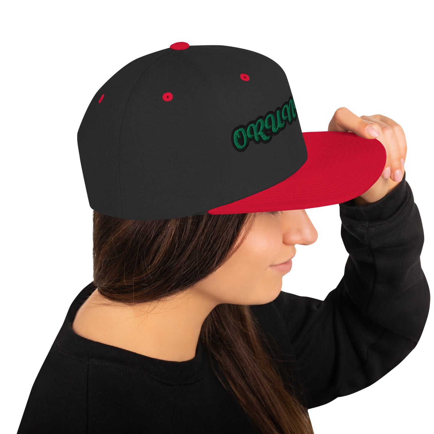 Orunmila Ájé Ju Ogun 2 Script Snapback Hat
