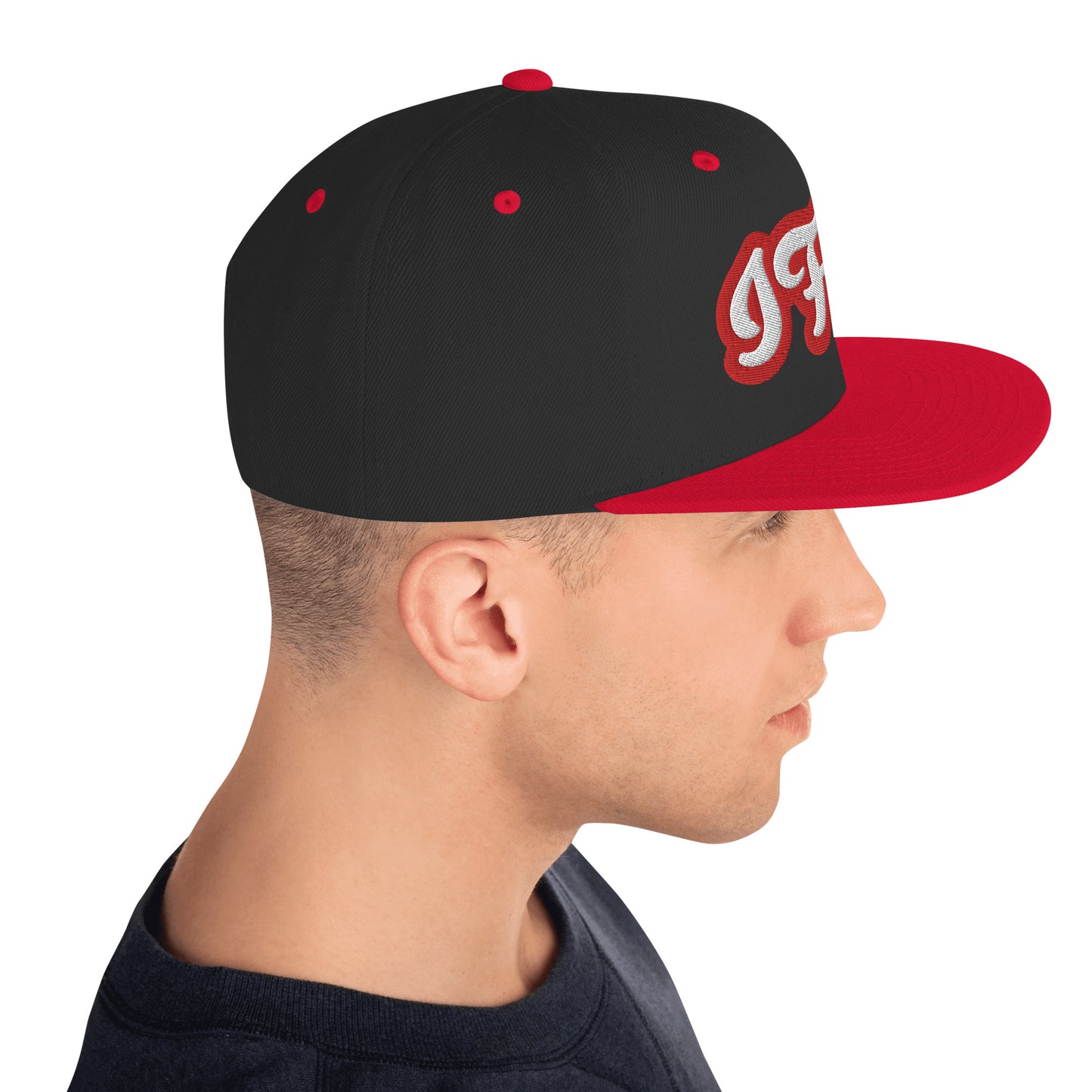 IFÁ Red 5 Script Snapback Hat