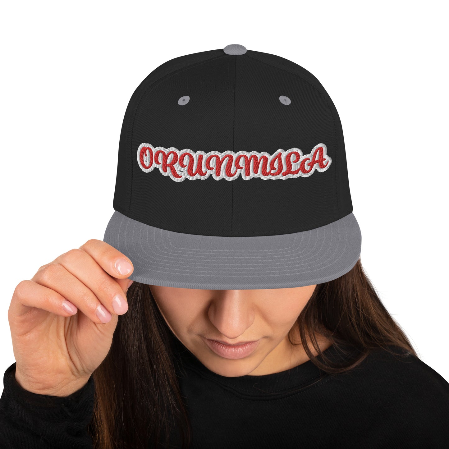 Orunmila Ájé Ju Ogun 5 Reverse Script Snapback Hat