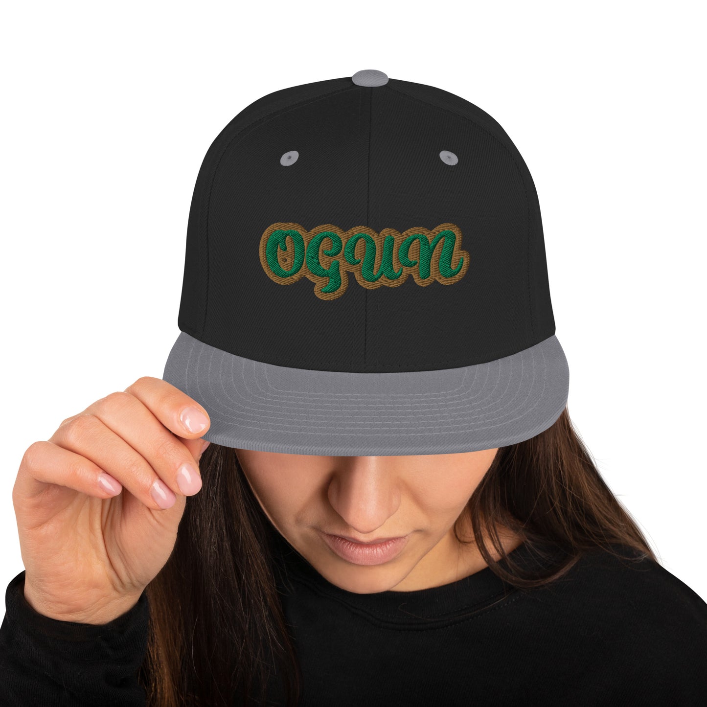 Ogun Oro 1 Script Snapback Hat