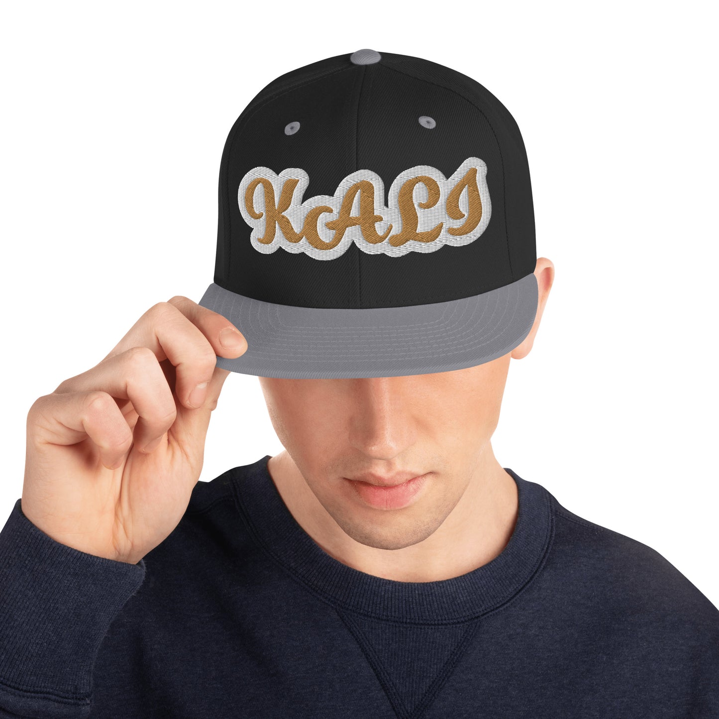 KALI 1 Reverse Script Snapback hat
