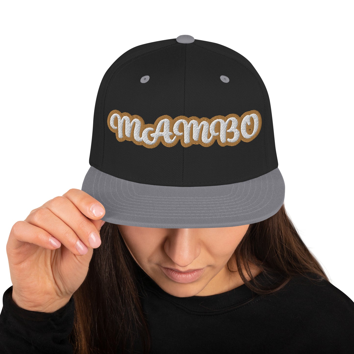 MAMBO 1 Script Snapback hat