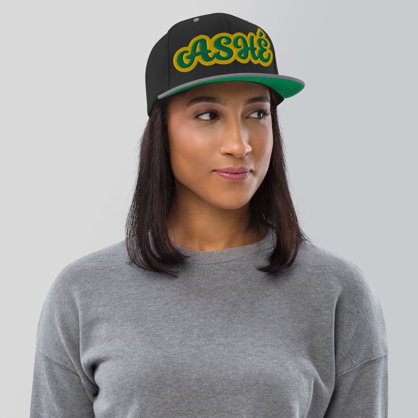 Ashé Lucumi Script Snapback hat