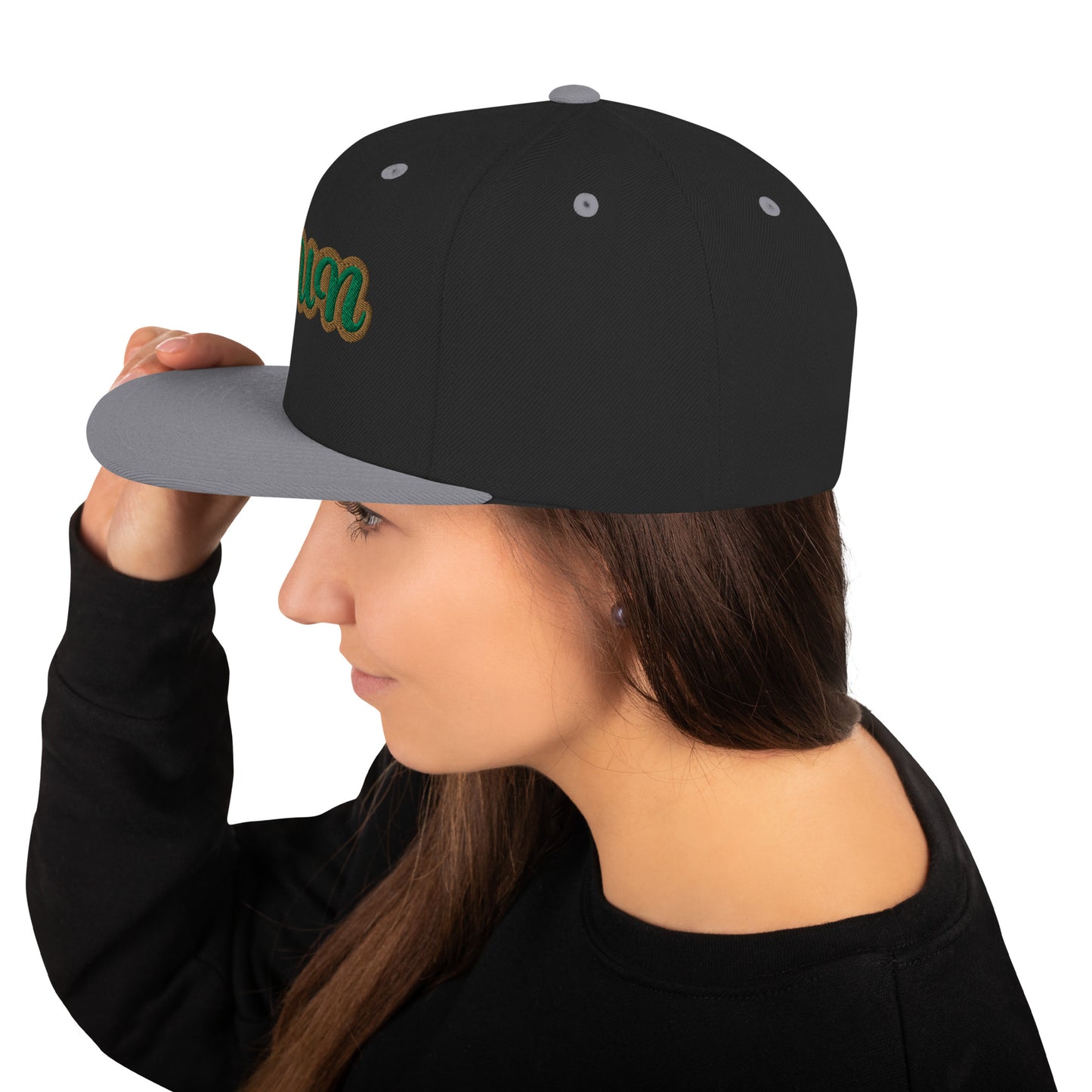 Ogun Oro 1 Script Snapback Hat