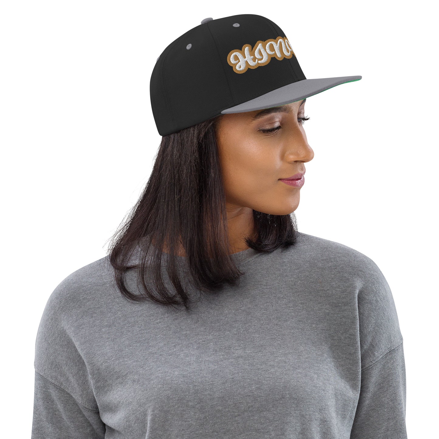 HINDU 1 Script Snapback hat