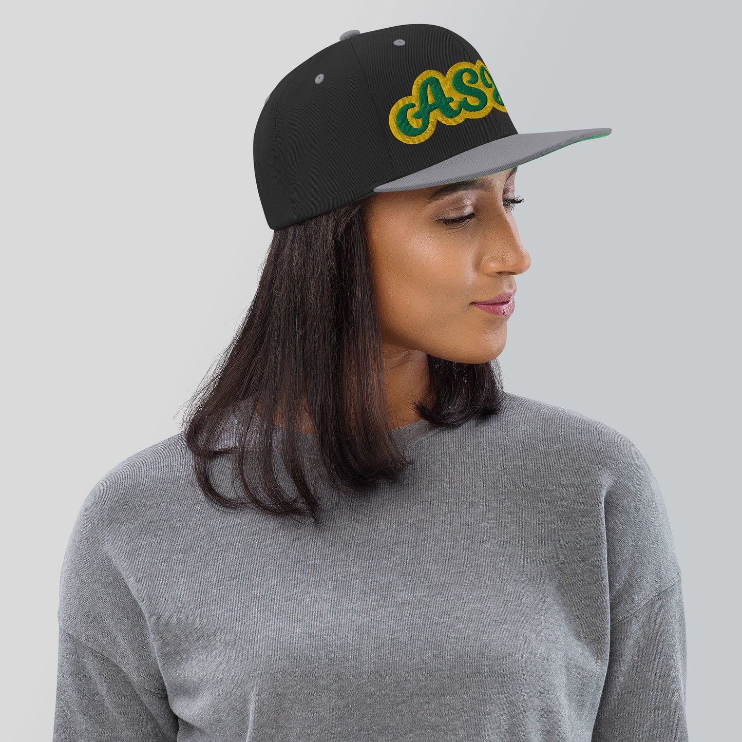 Ashé Lucumi Script Snapback hat