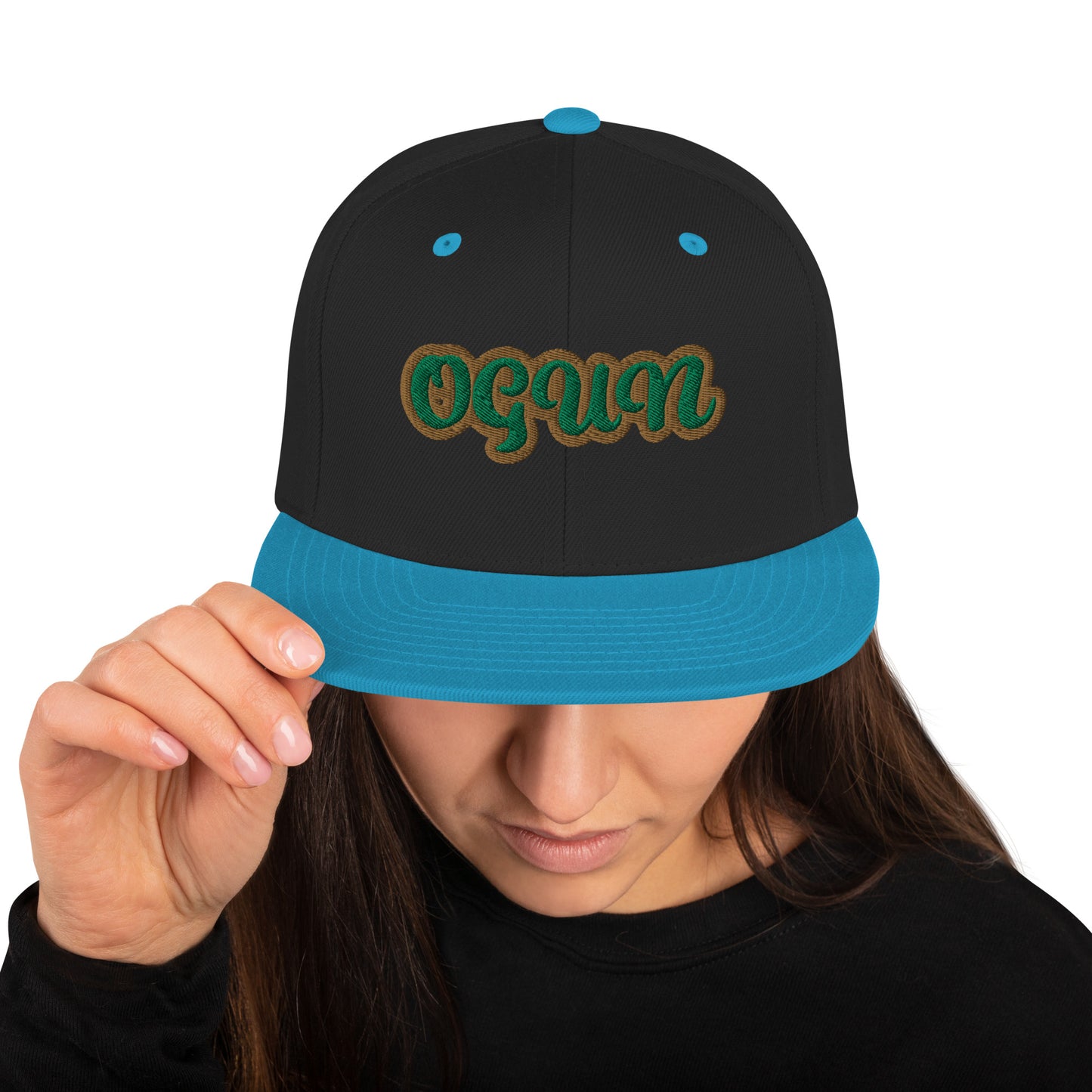 Ogun Oro 1 Script Snapback Hat