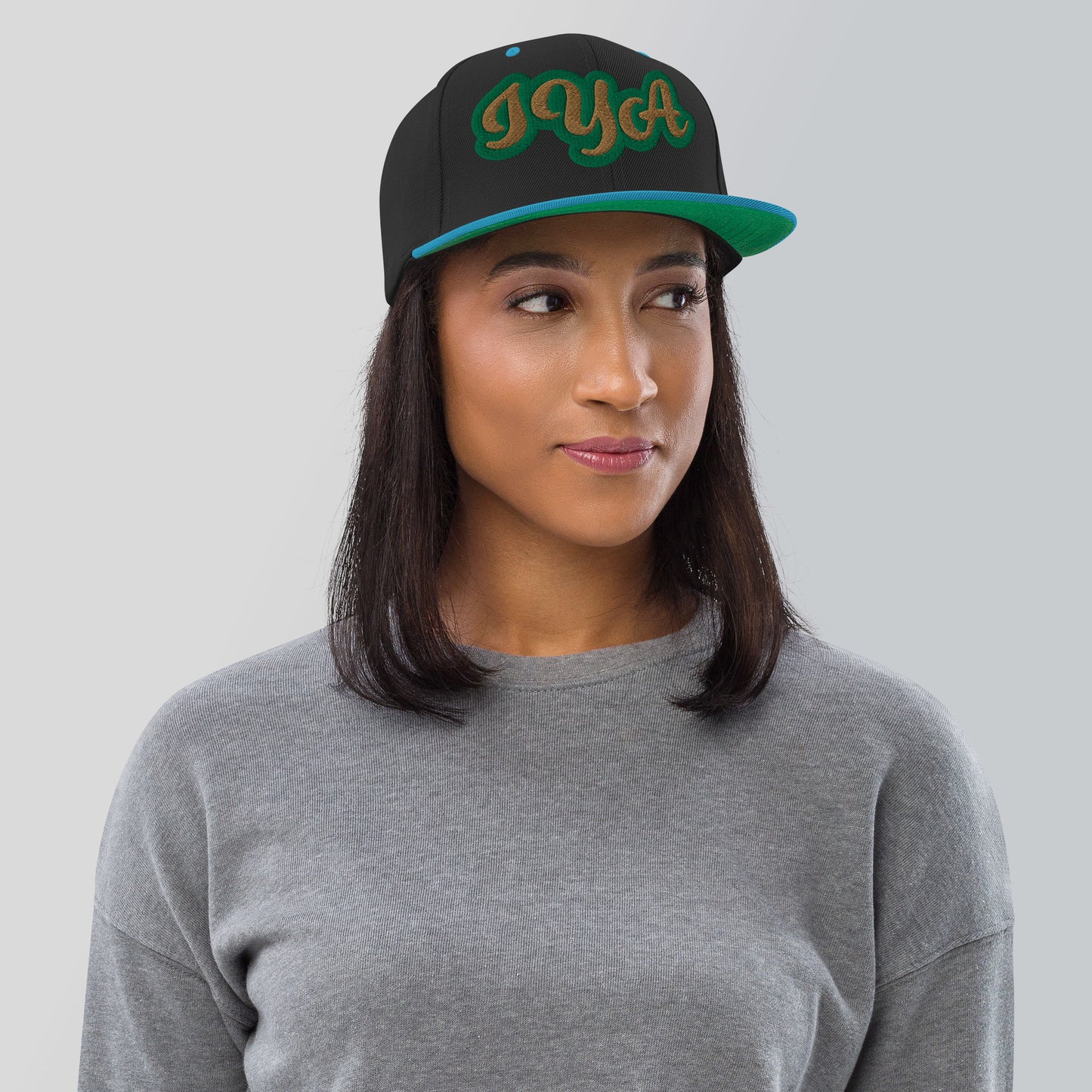 Iya 1 Isese Reverse Script Snapback hat