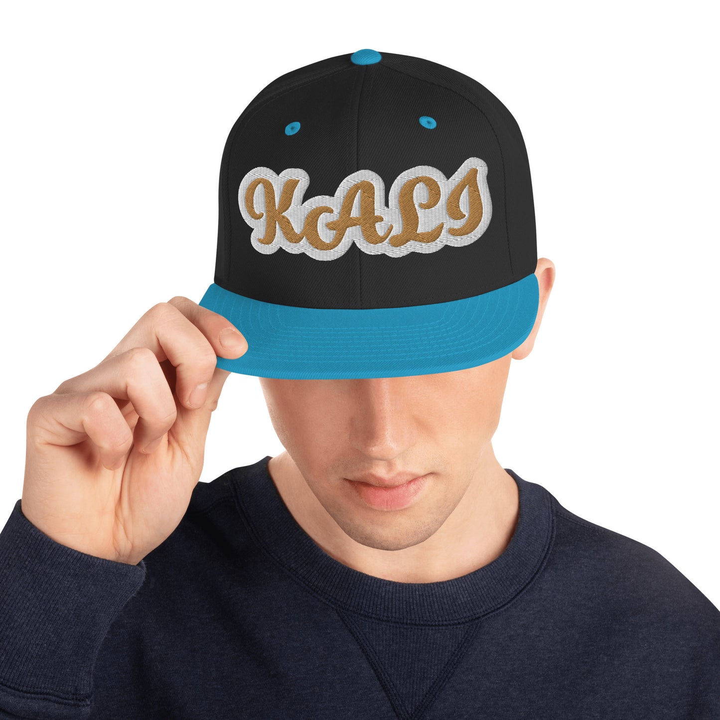KALI 1 Reverse Script Snapback hat