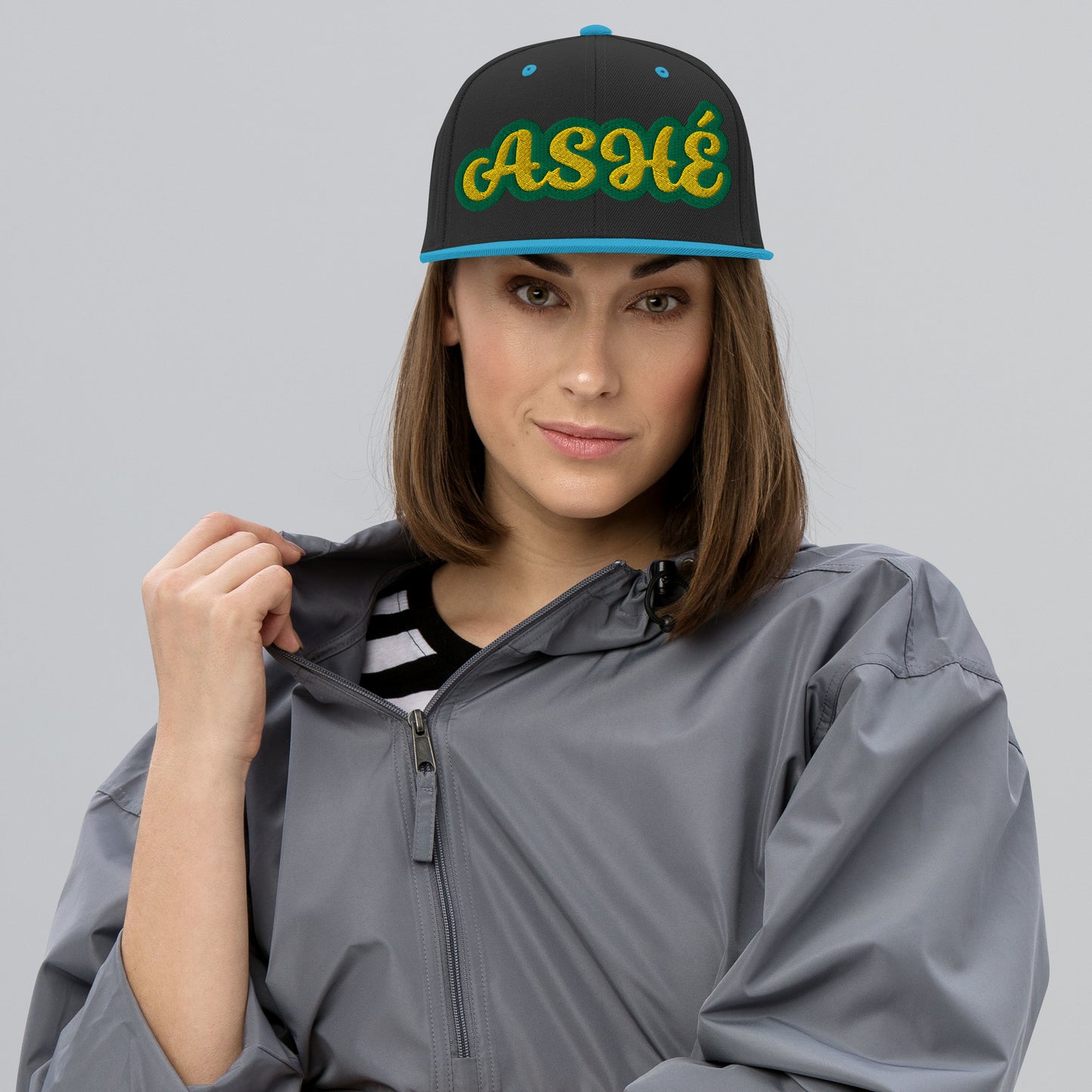 Ashé Lucumi Reverse Script Snapback hat