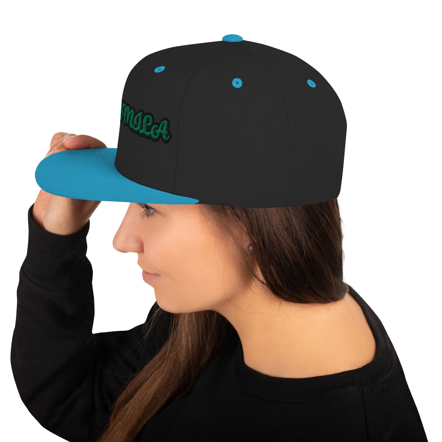 Orunmila Ájé Ju Ogun 2 Script Snapback Hat