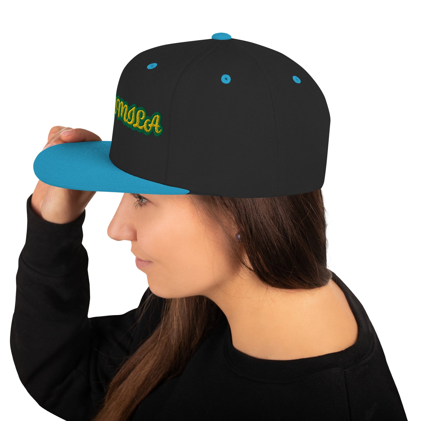 Orunmila Lucumi Reverse Script Snapback Hat