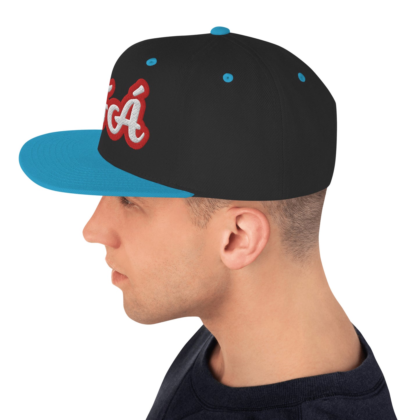 IFÁ Red 5 Script Snapback Hat