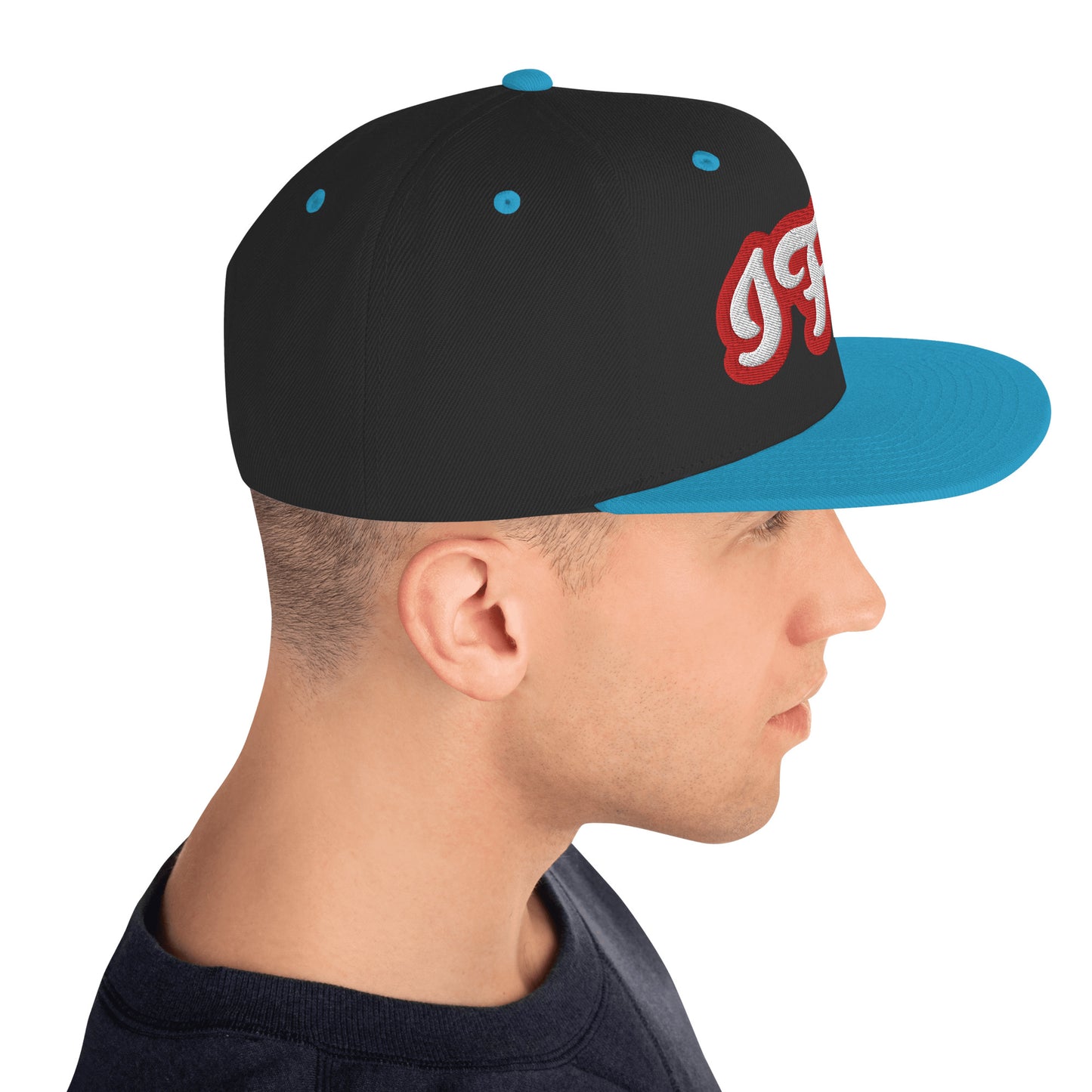 IFÁ Red 5 Script Snapback Hat