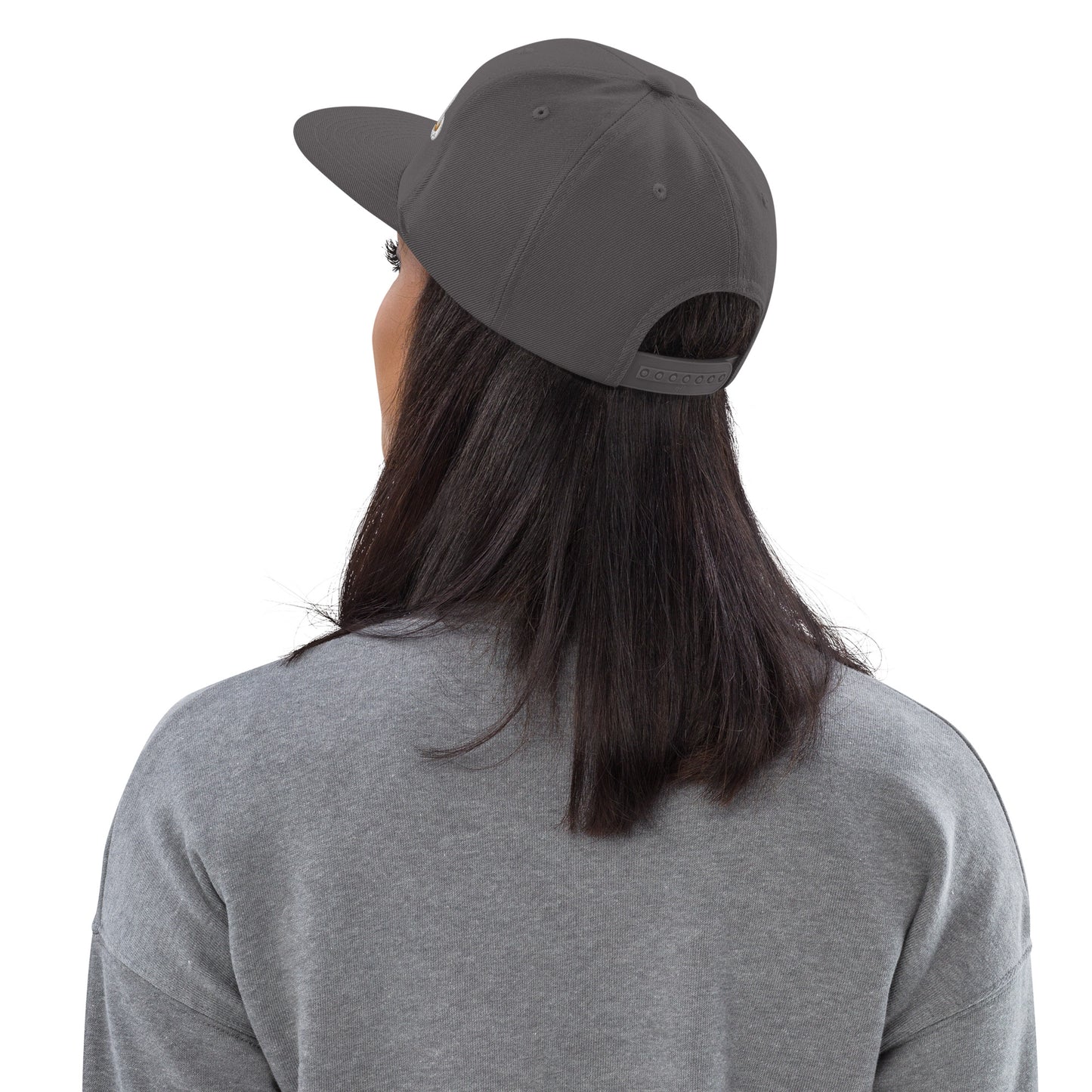 Queen Reverse Script Snapback hat