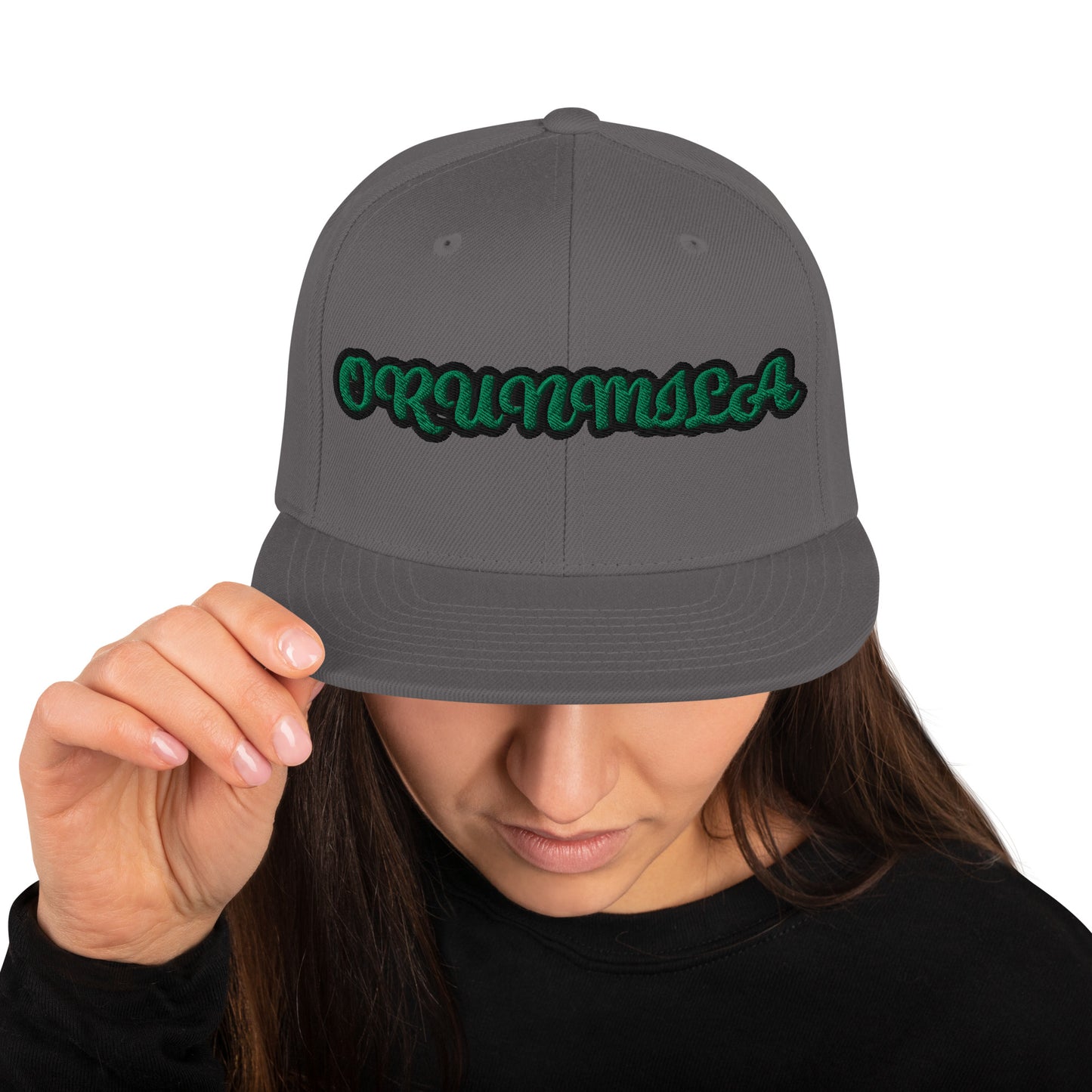 Orunmila Ájé Ju Ogun 2 Script Snapback Hat
