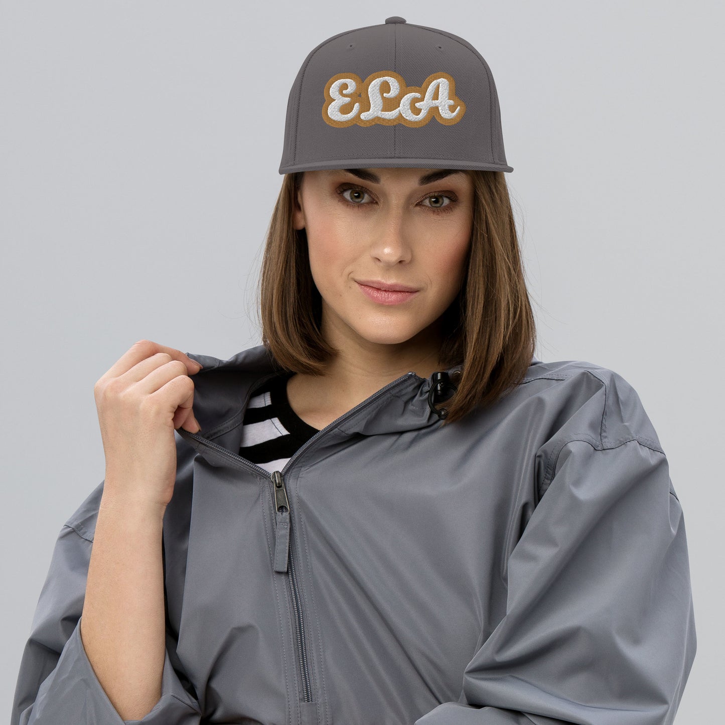 ELA Script Snapback Hat