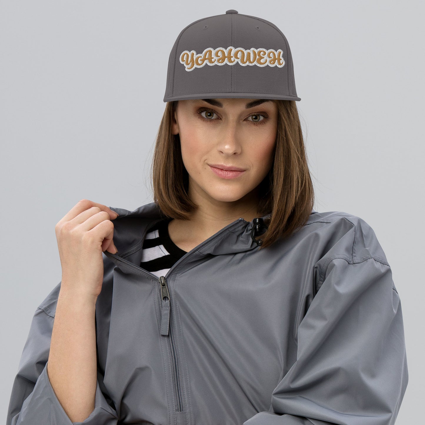 Yahweh 1 Reverse Script Snapback hat