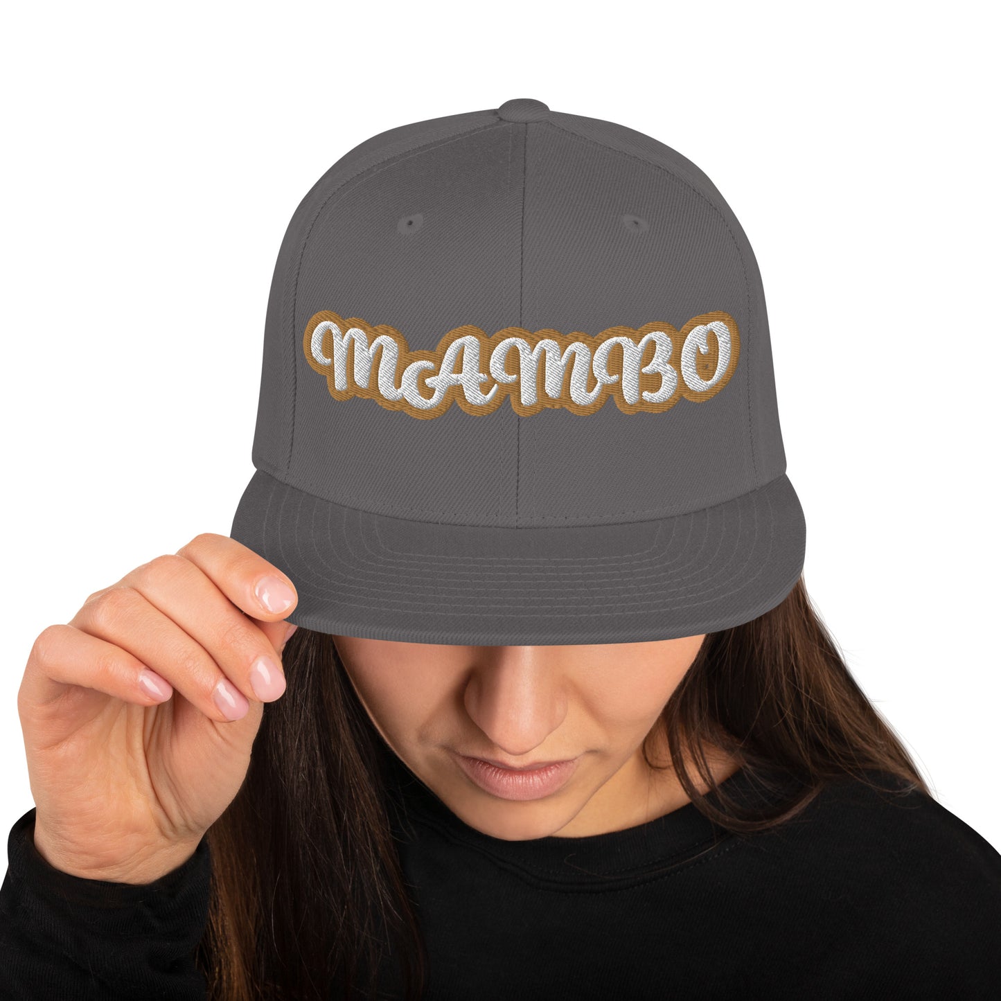 MAMBO 1 Script Snapback hat