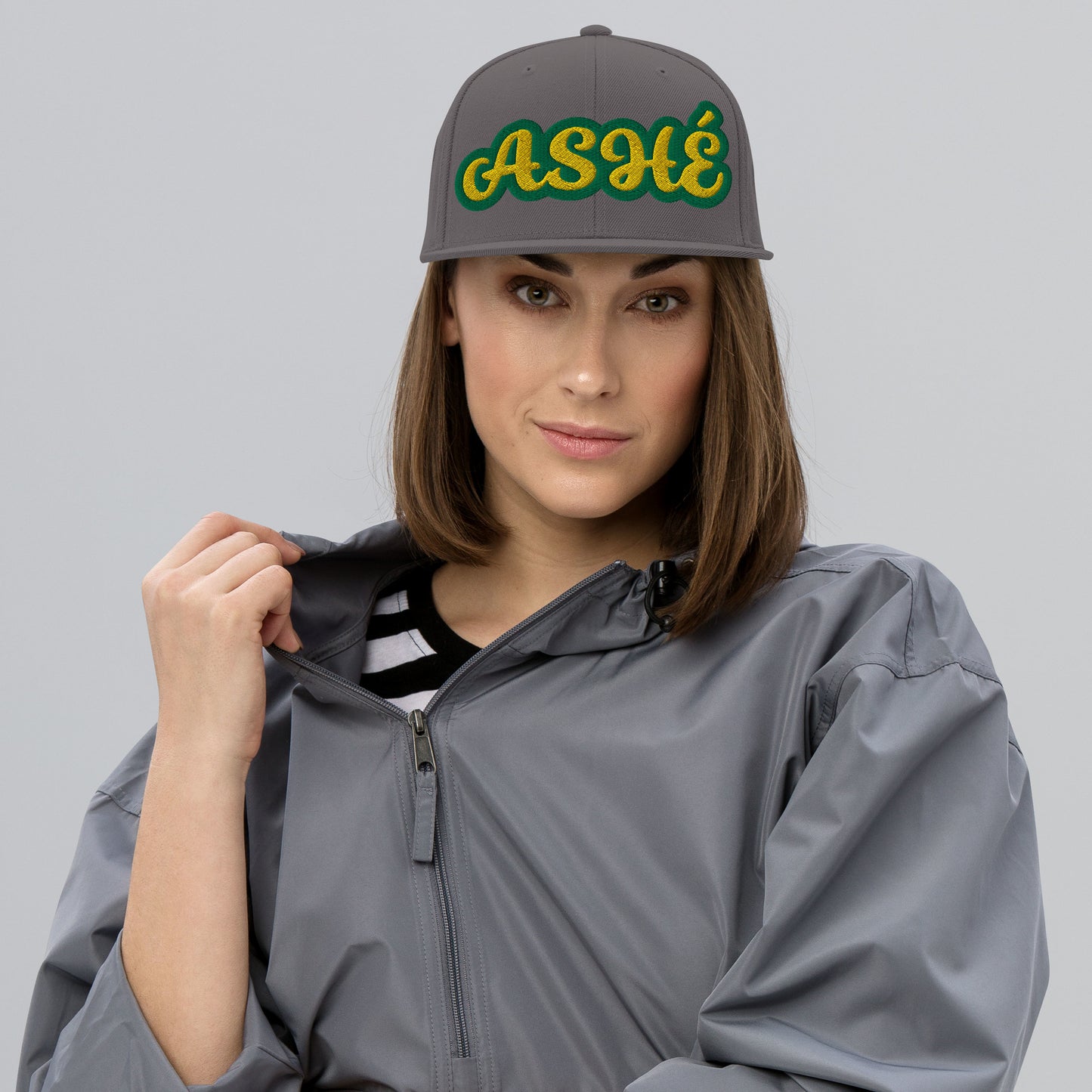 Ashé Lucumi Reverse Script Snapback hat