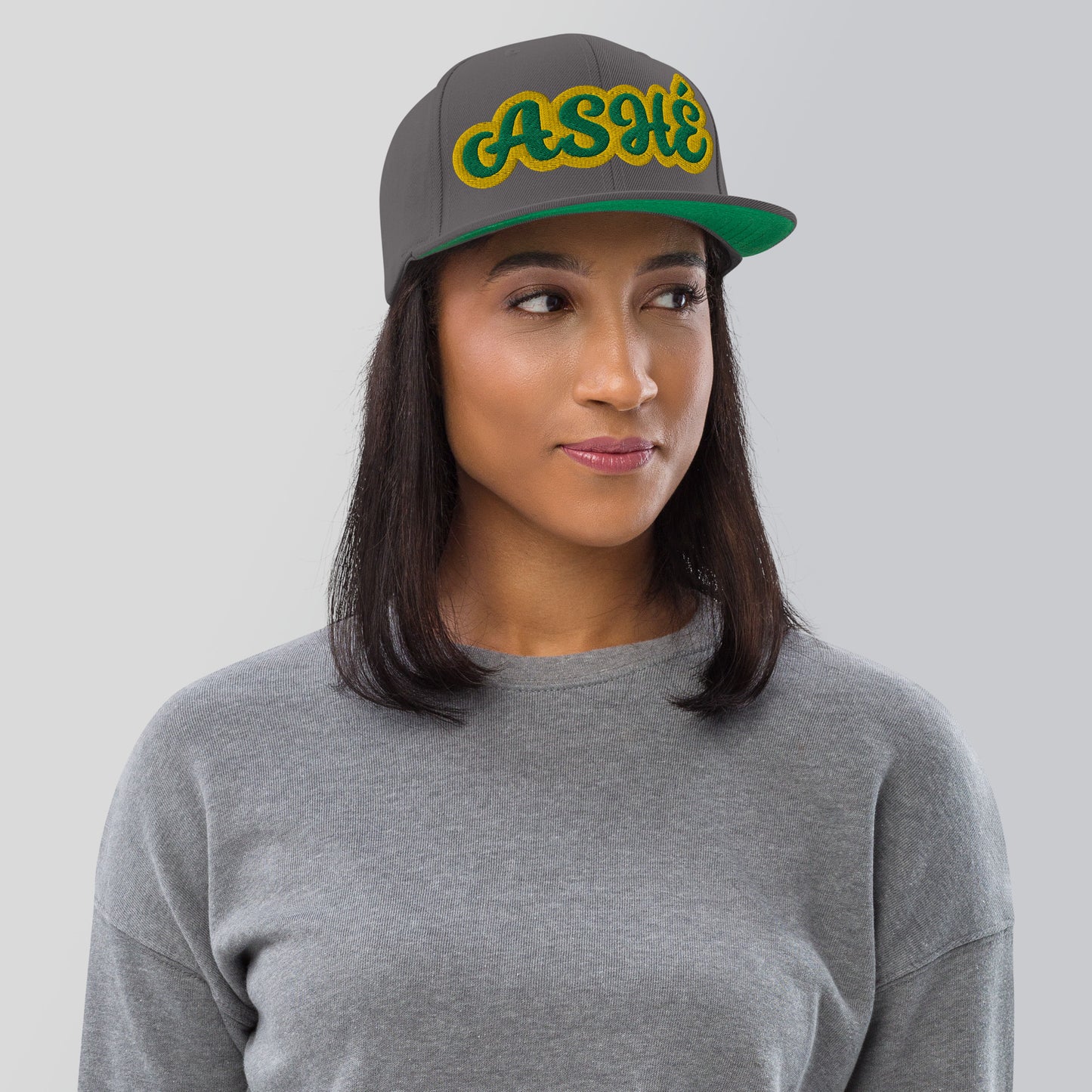 Ashé Lucumi Script Snapback hat