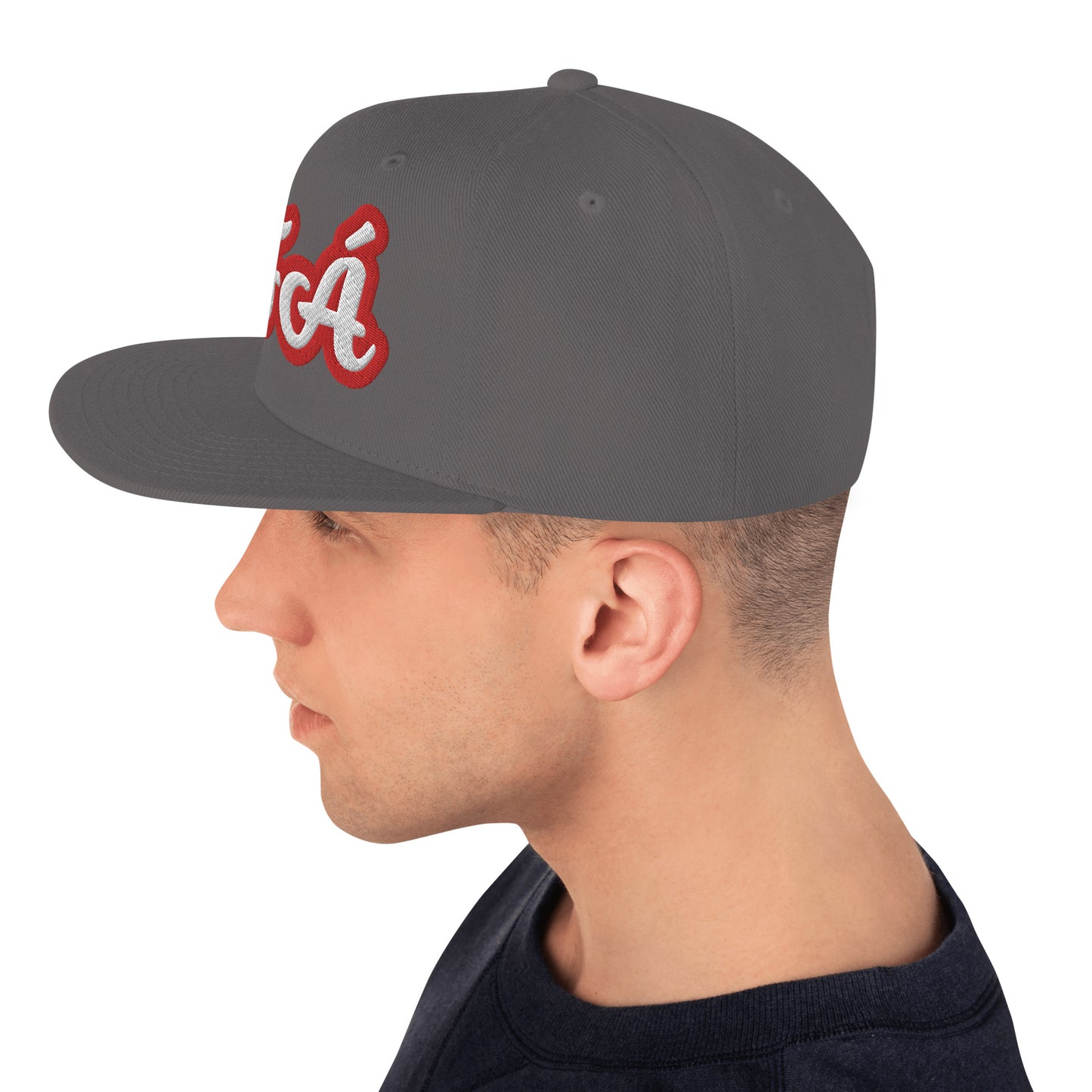 IFÁ Red 5 Script Snapback Hat