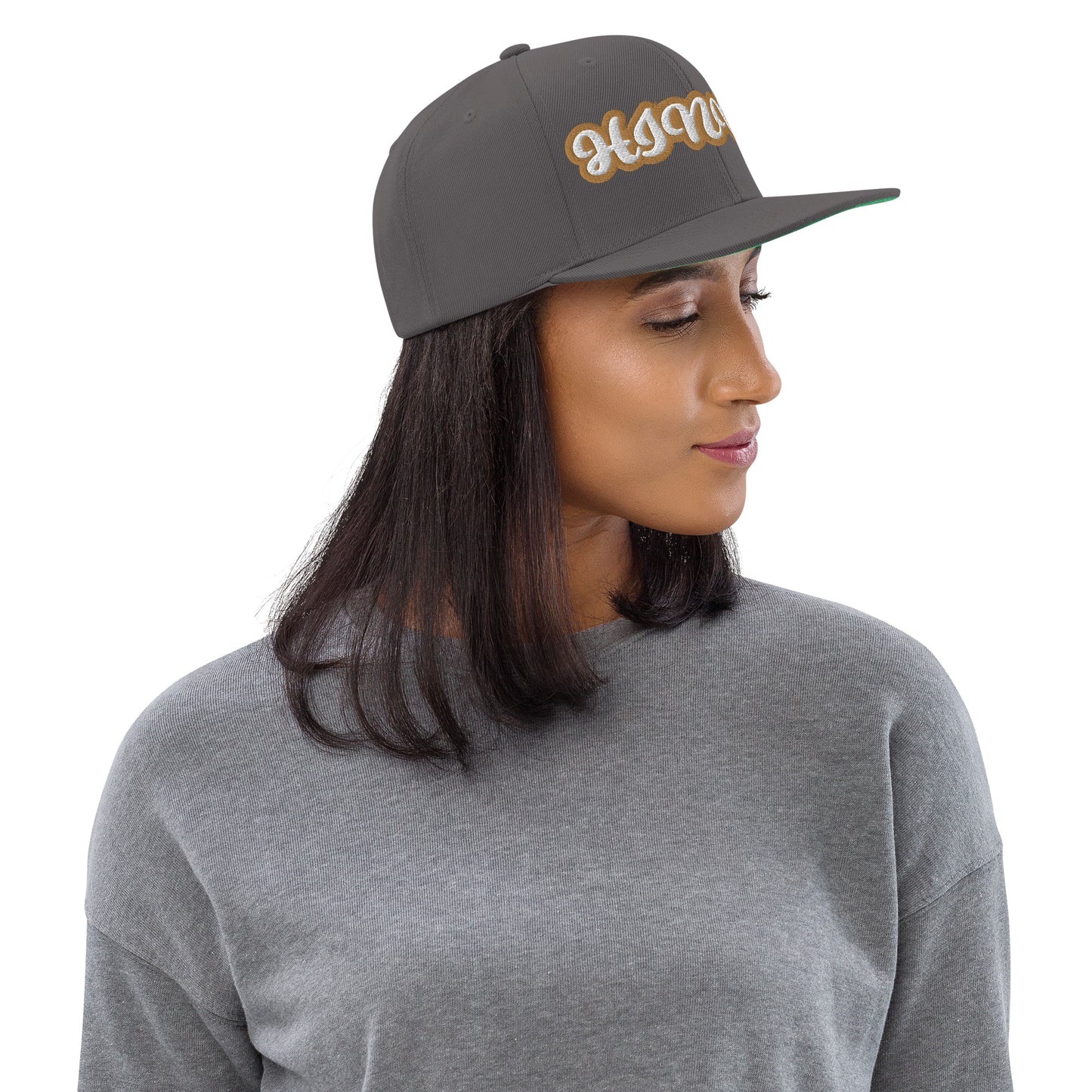 HINDU 1 Script Snapback hat