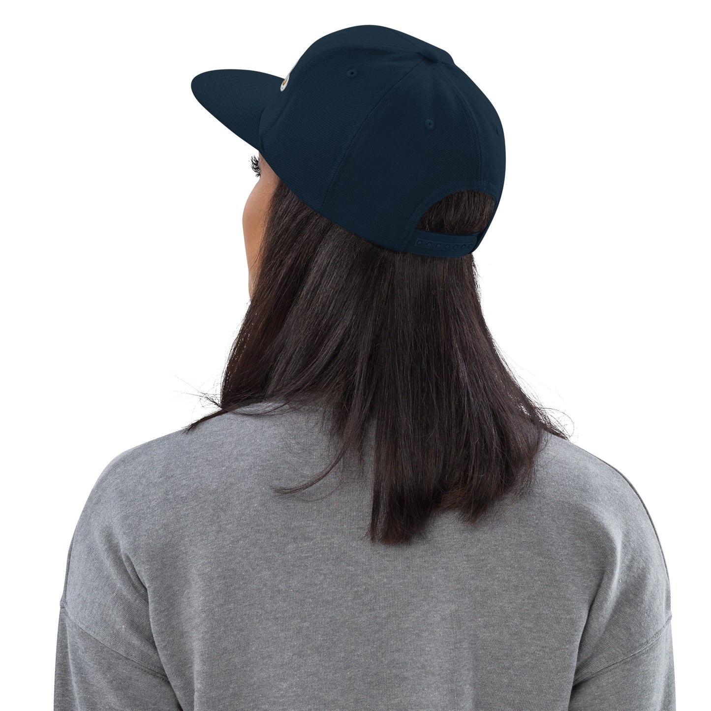 Queen Reverse Script Snapback hat