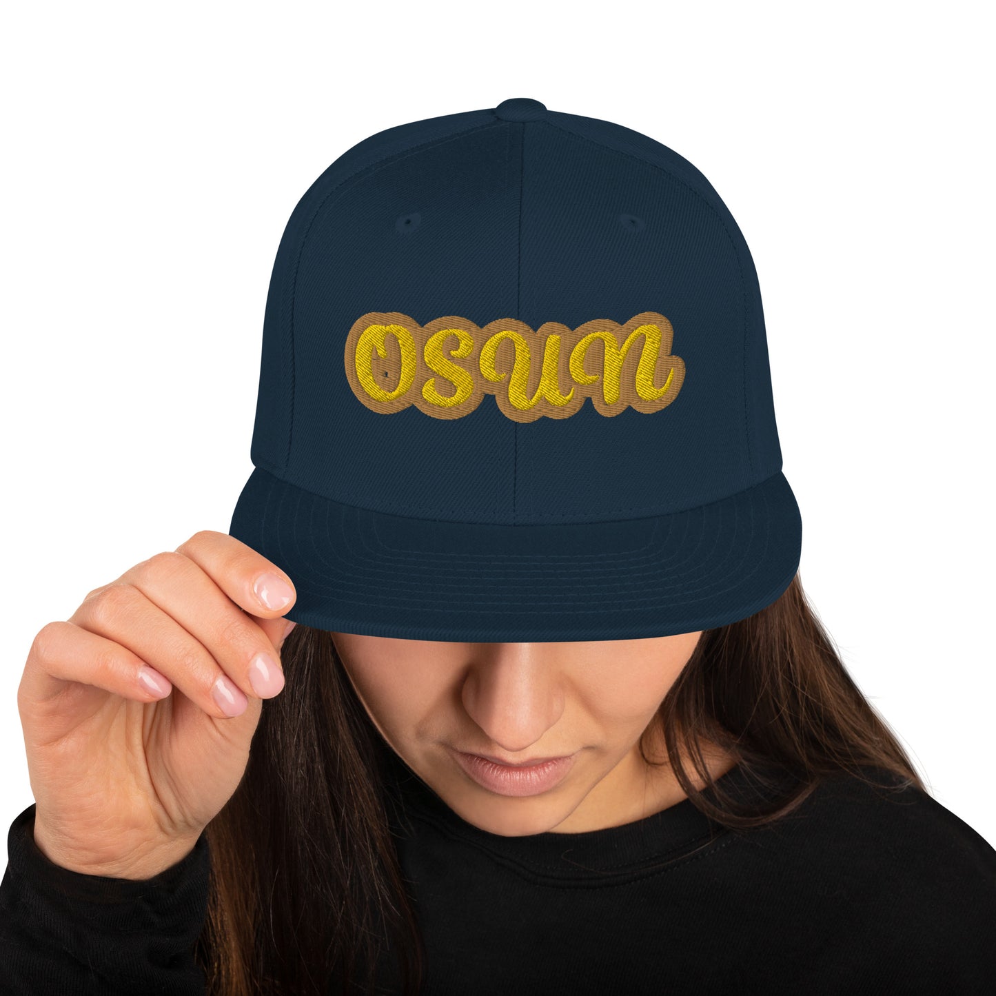 Osun Isese Script Snapback Hat