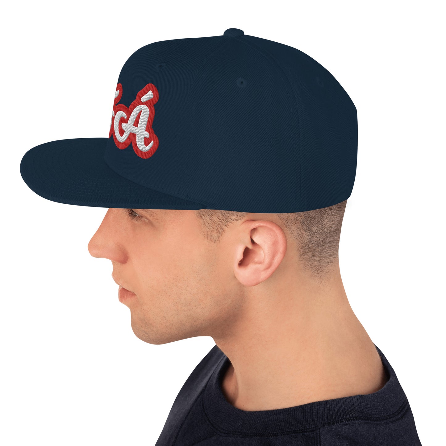 IFÁ Red 5 Script Snapback Hat