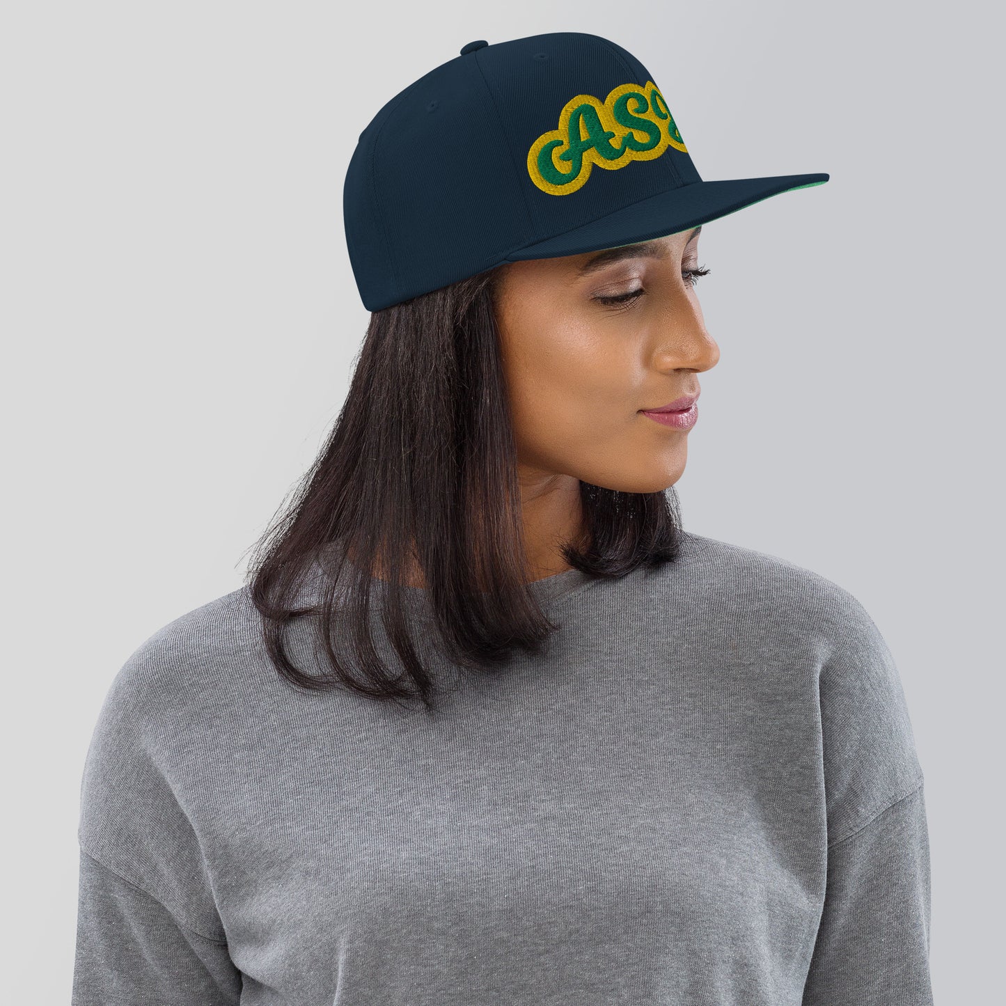 Ashé Lucumi Script Snapback hat