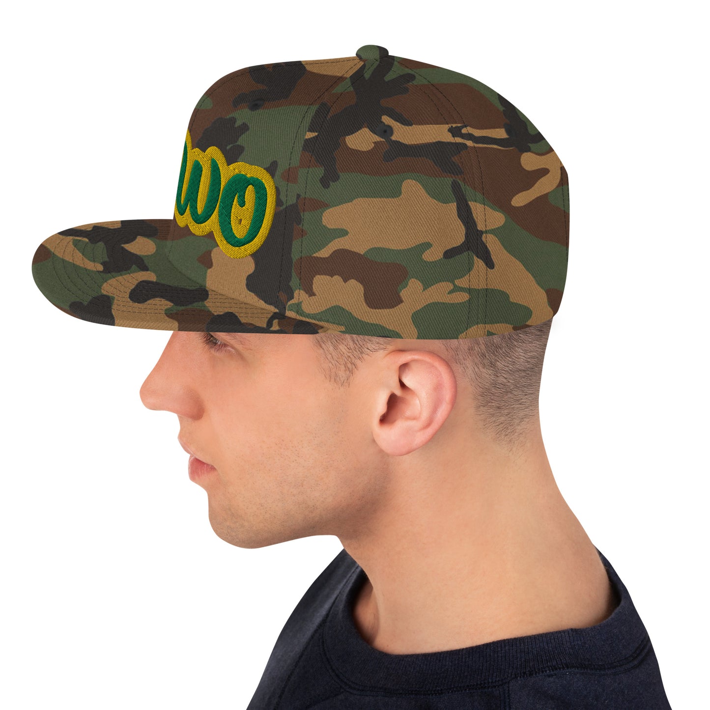 ÀWO 1 Lucumi Script Snapback hat