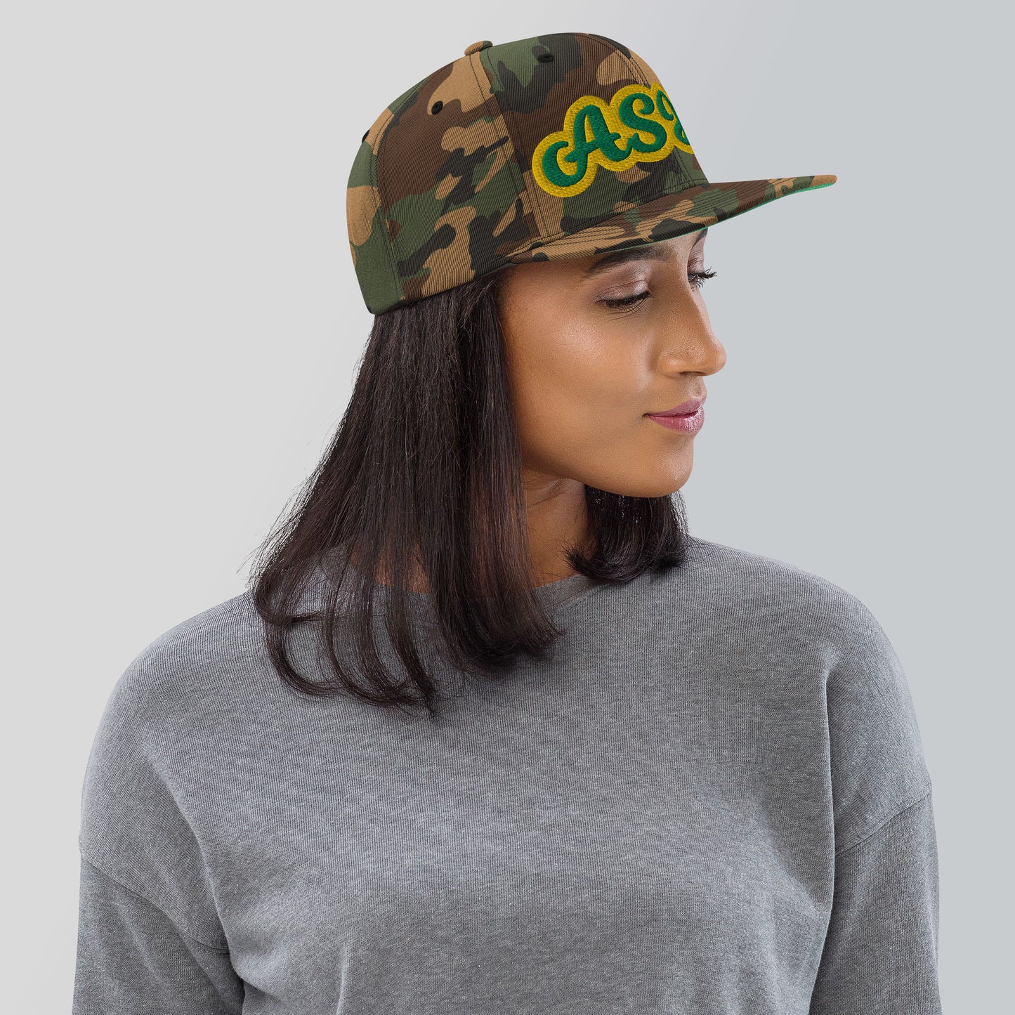 Ashé Lucumi Script Snapback hat