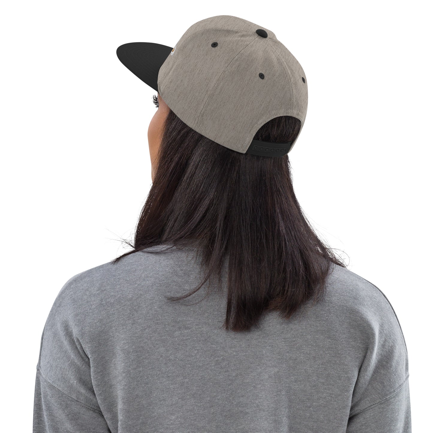 Queen Reverse Script Snapback hat
