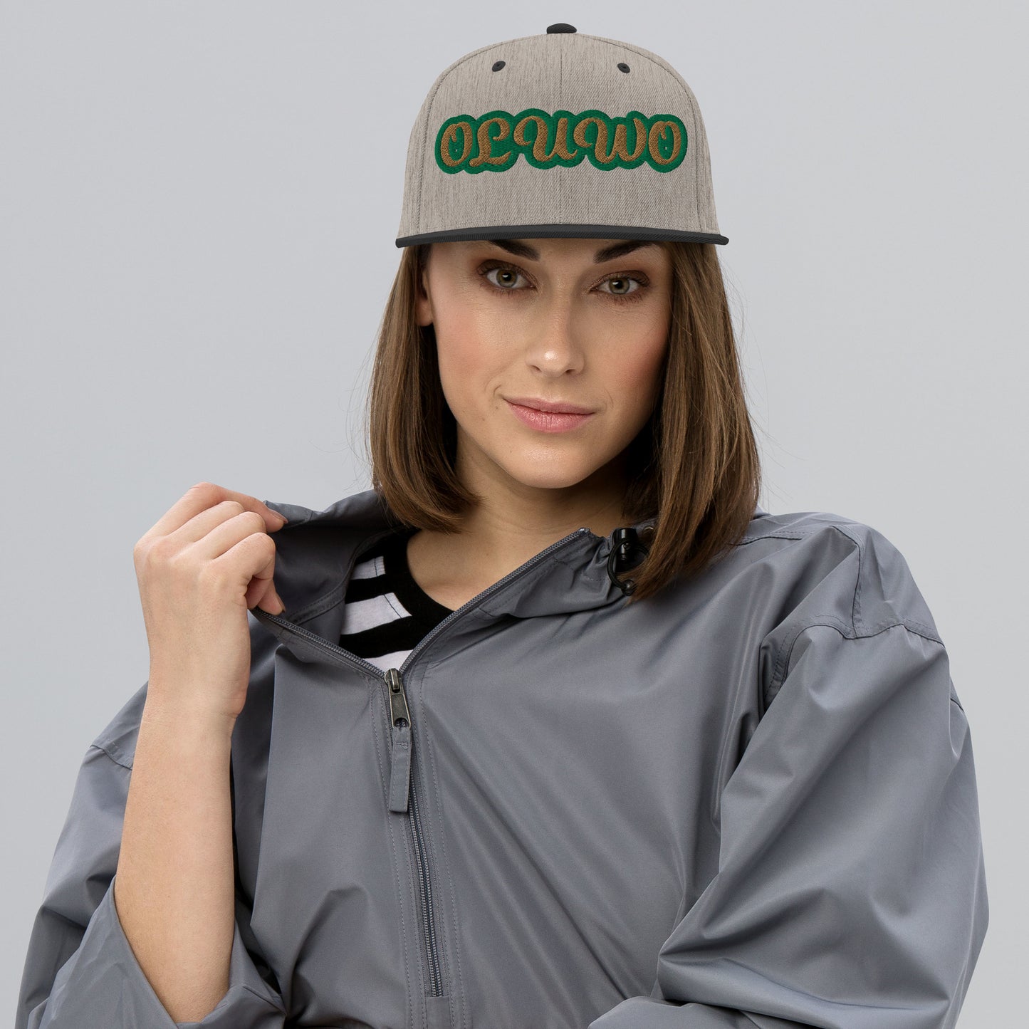 Oluwo 1 Isese Reverse Script Snapback hat