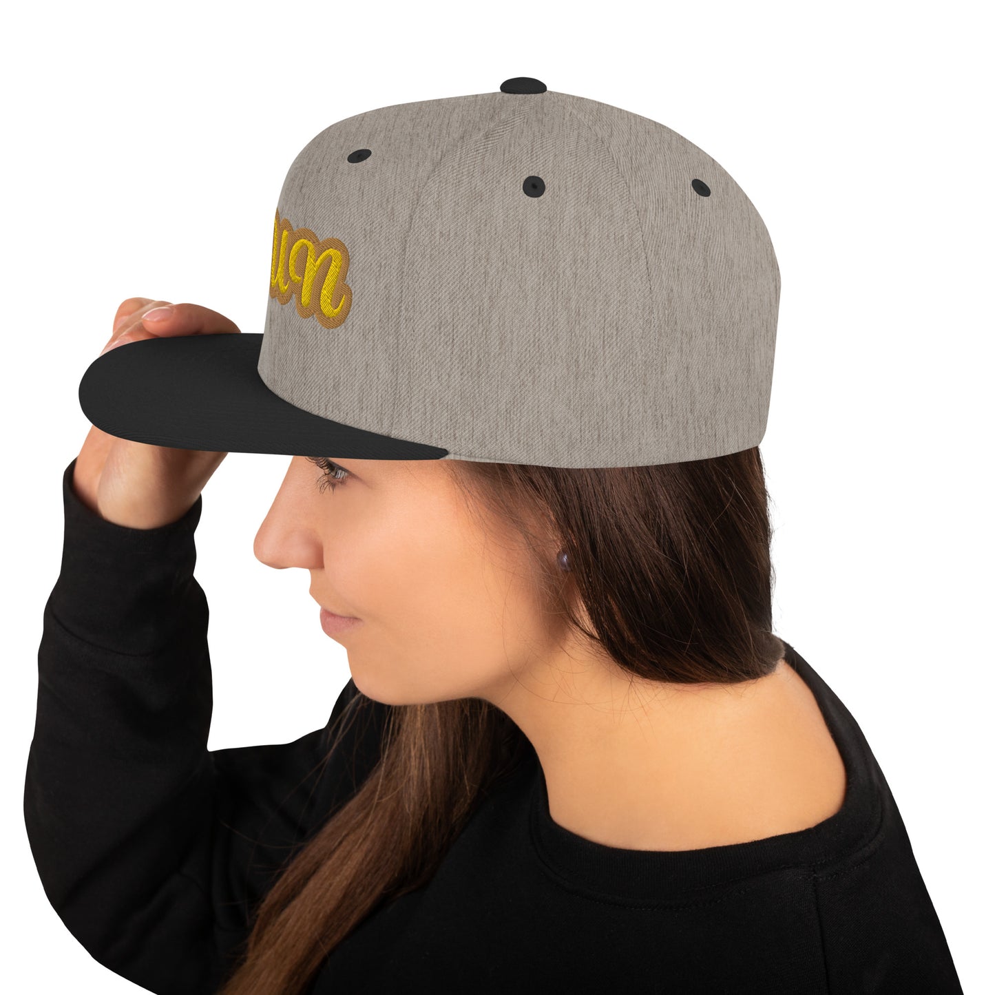 Osun Isese Script Snapback Hat