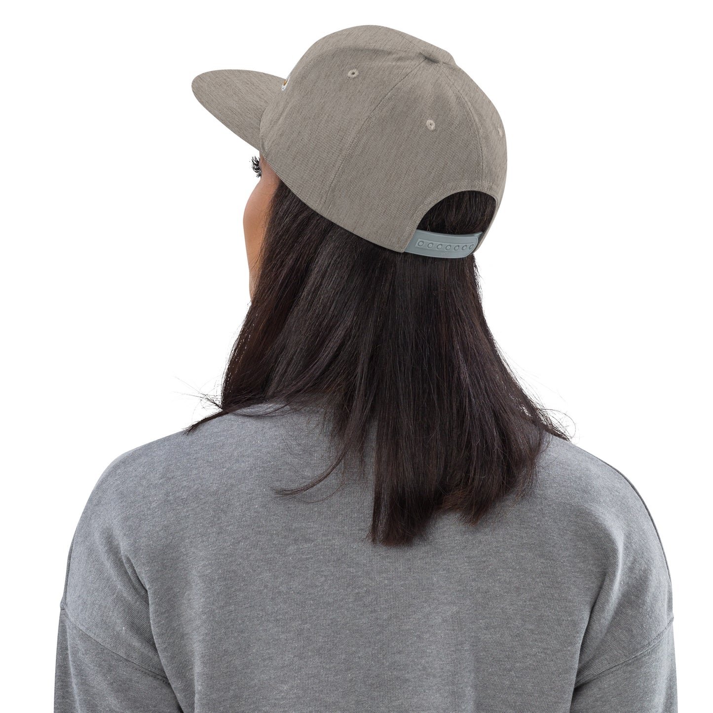 Queen Reverse Script Snapback hat