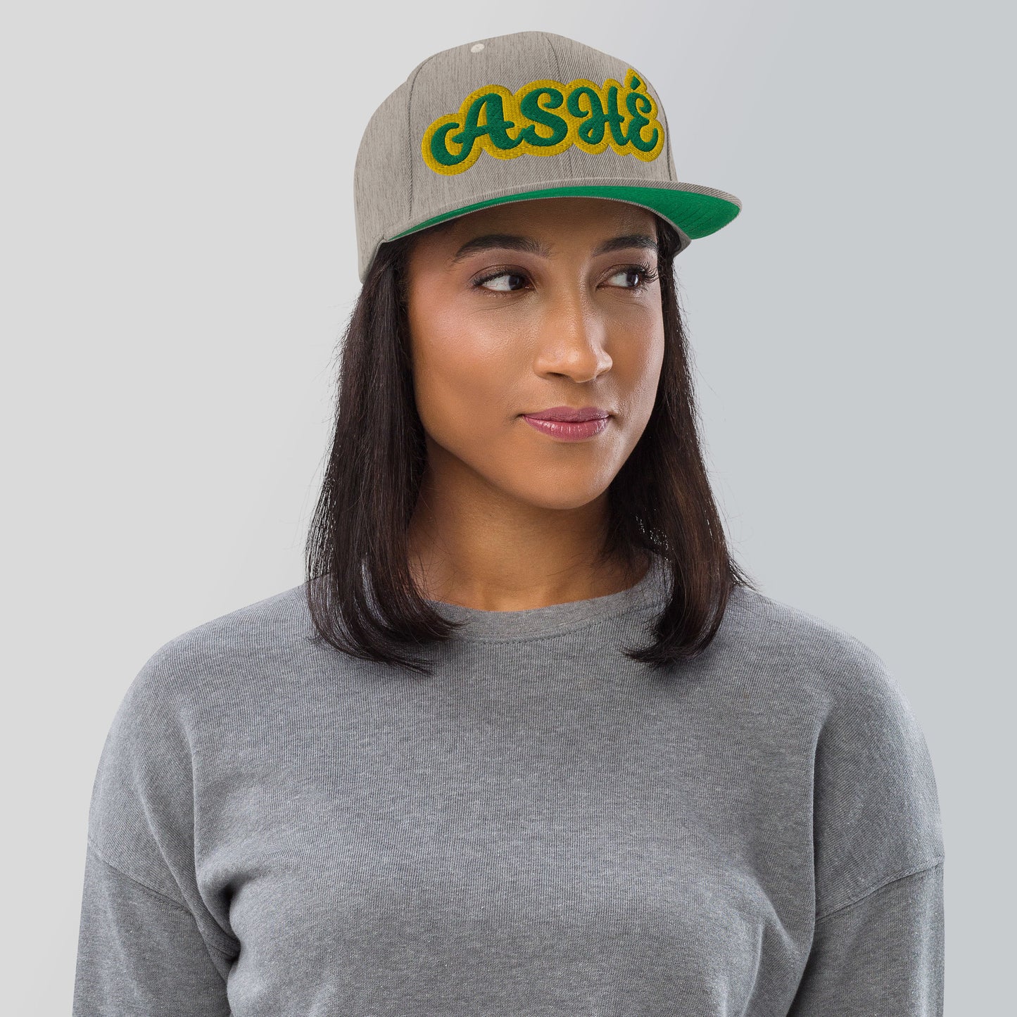 Ashé Lucumi Script Snapback hat