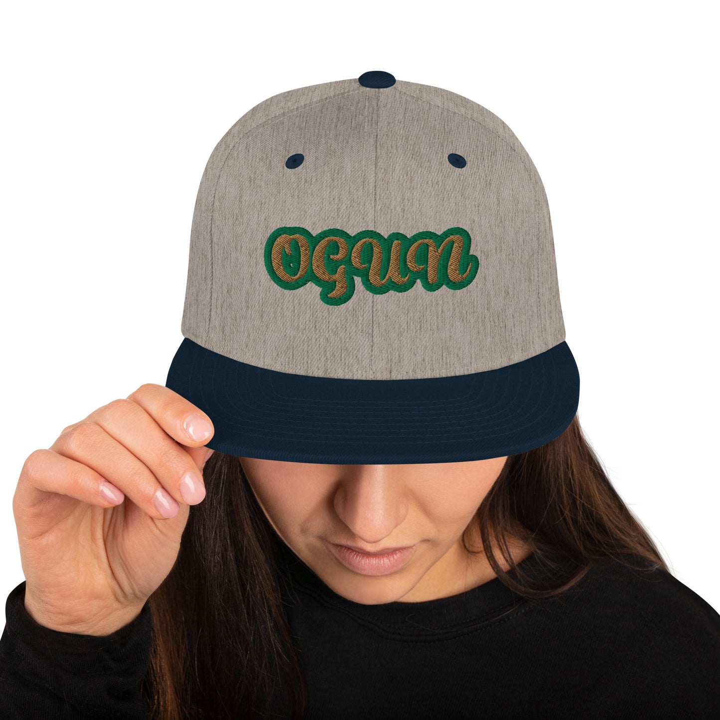 Ogun Oro 2 Script Snapback Hat