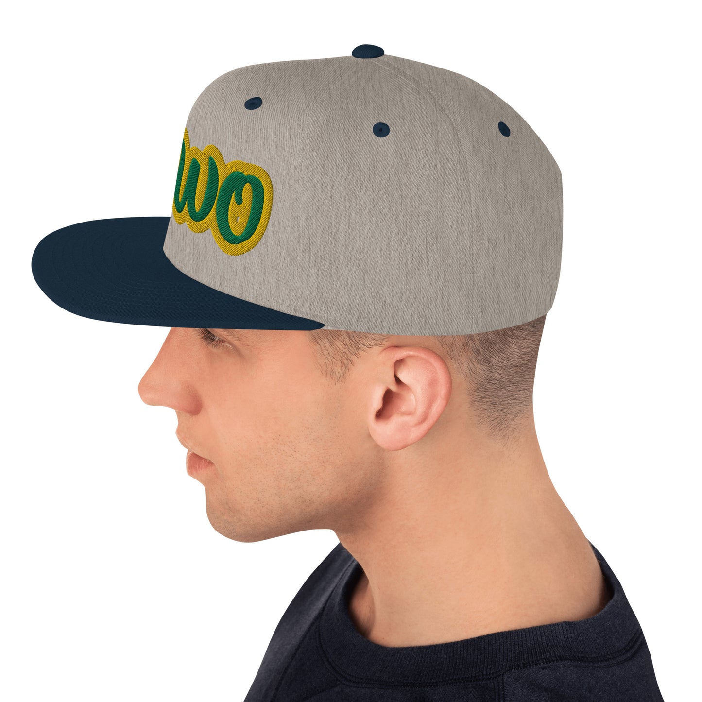 ÀWO 1 Lucumi Script Snapback hat