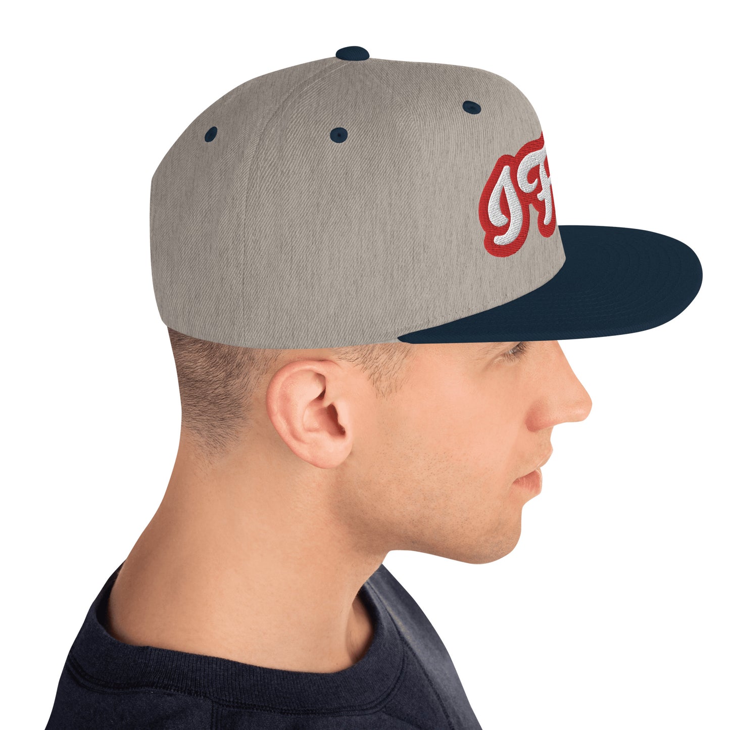 IFÁ Red 5 Script Snapback Hat