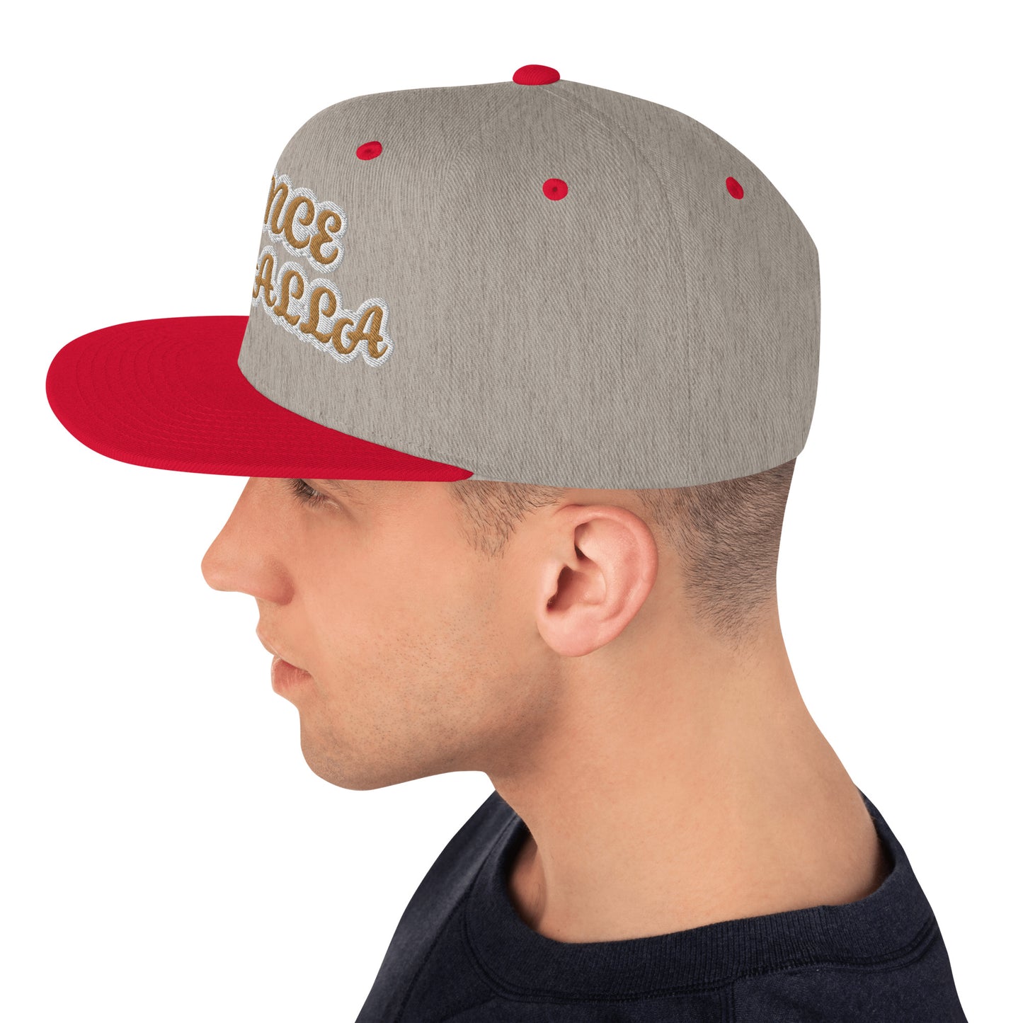 VENCE BATALLA Reverse Script Snapback hat