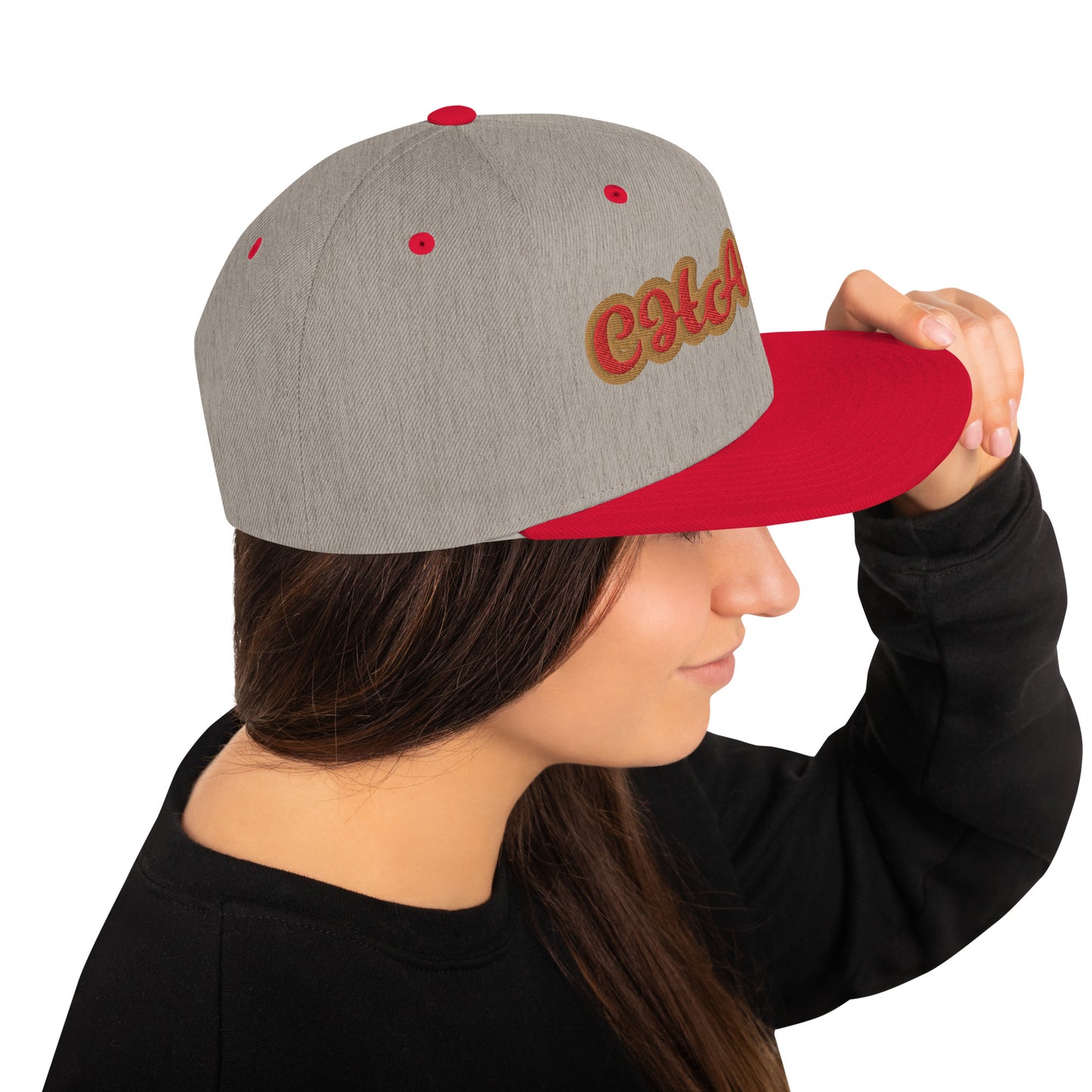 Chango Oro 1 Script Snapback Hat