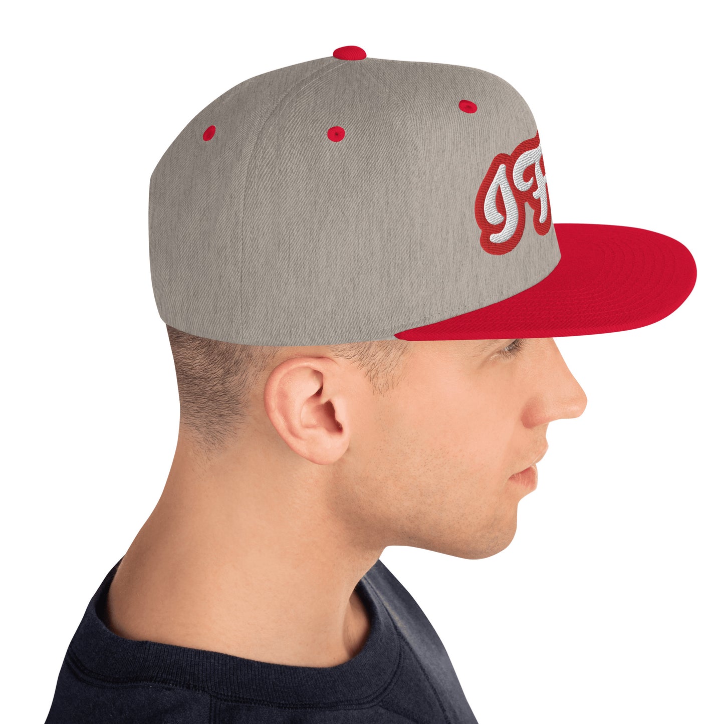IFÁ Red 5 Script Snapback Hat