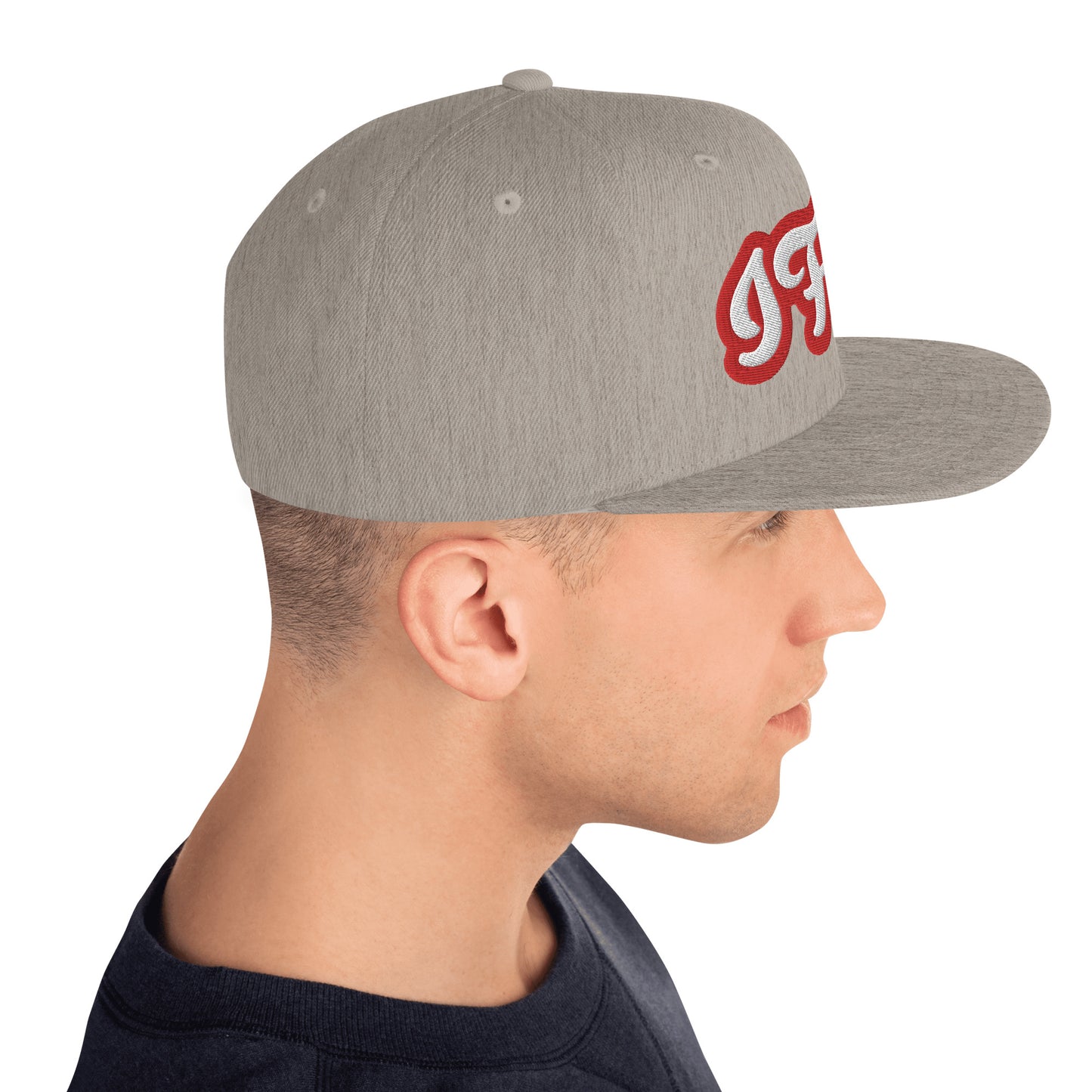 IFÁ Red 5 Script Snapback Hat