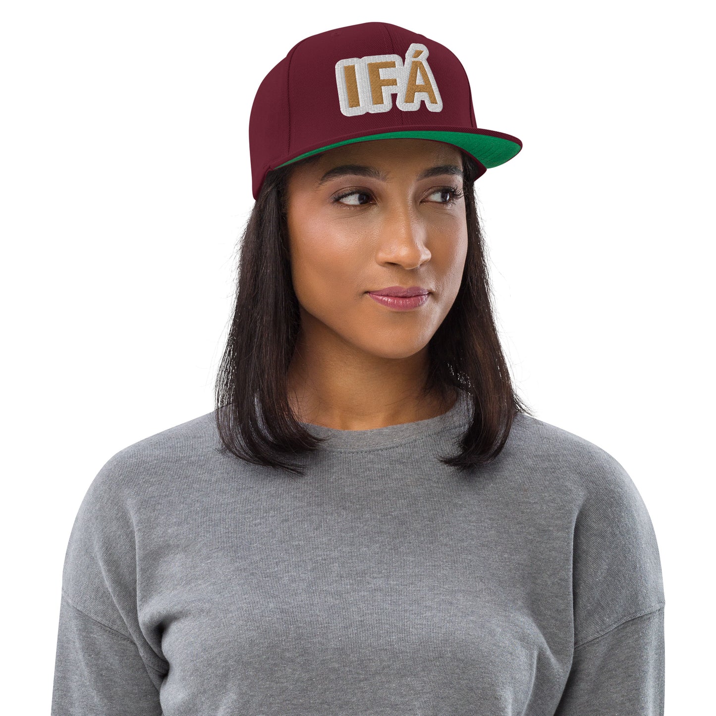 IFÁ ELA reverse Snapback Hat